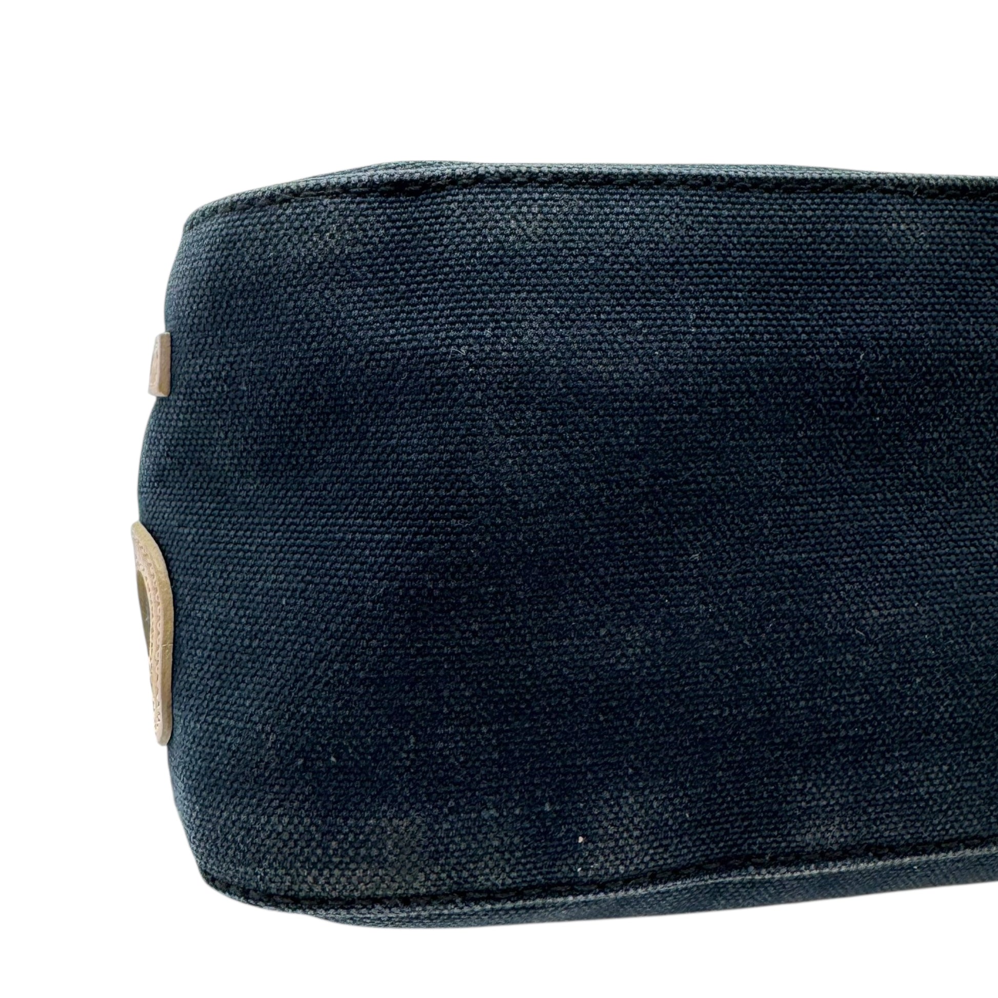 Chanel Sport Navy Blue Canvas Sporty Flap Bag w/ Charm 2004-05 - Outfit Repeater