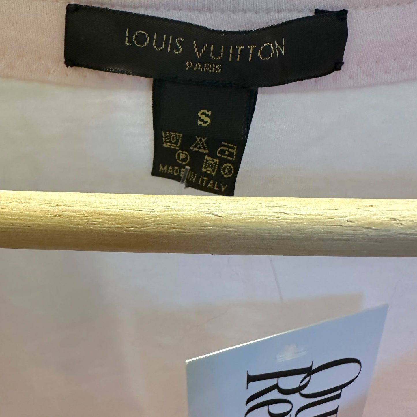 Louis Vuitton Pink Logo Charm T-Shirt
