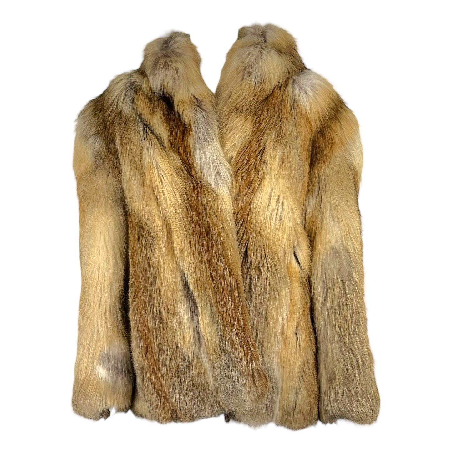 Vintage Golden Fox Fur Coat