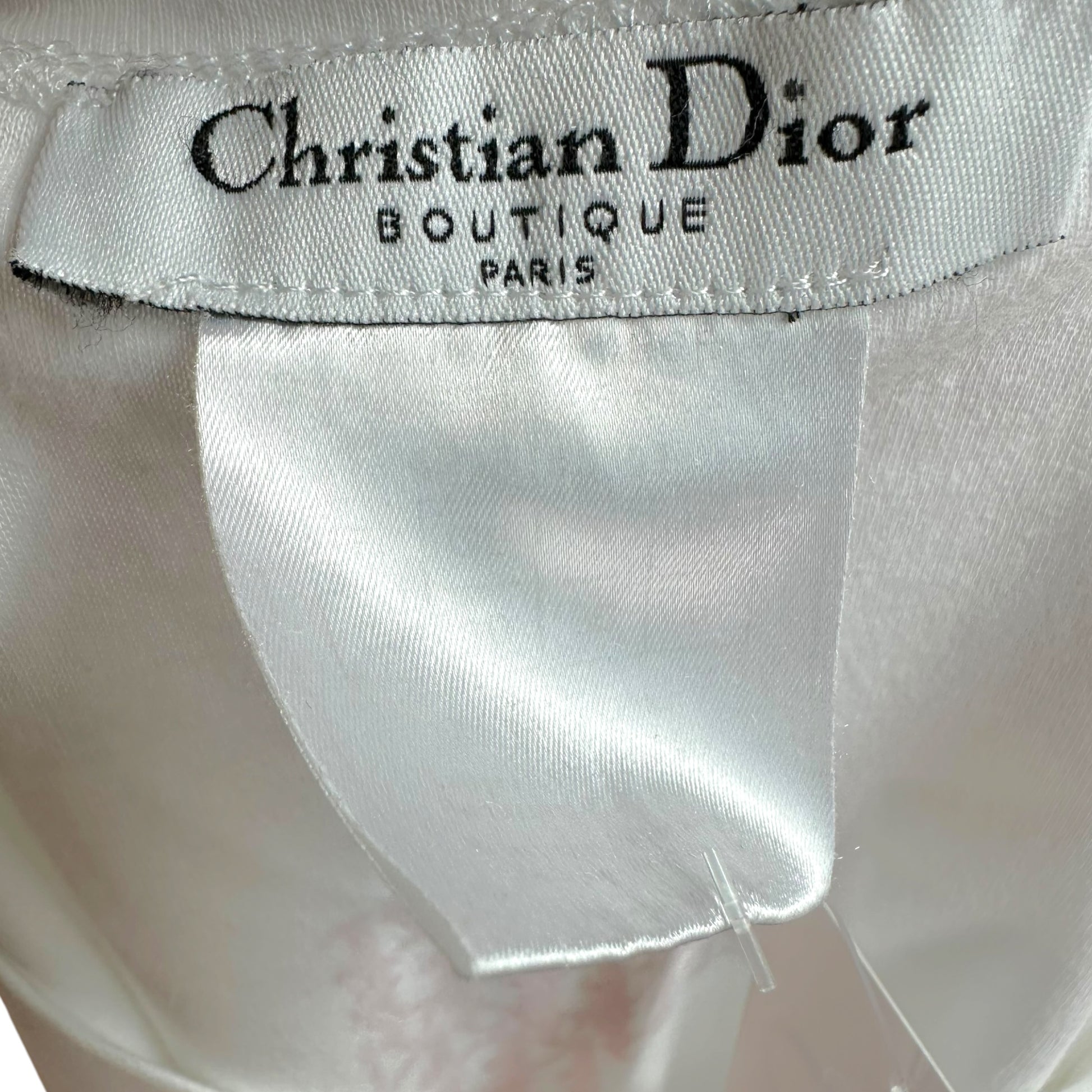 Christian Dior Pink White Monogram Tank Top
