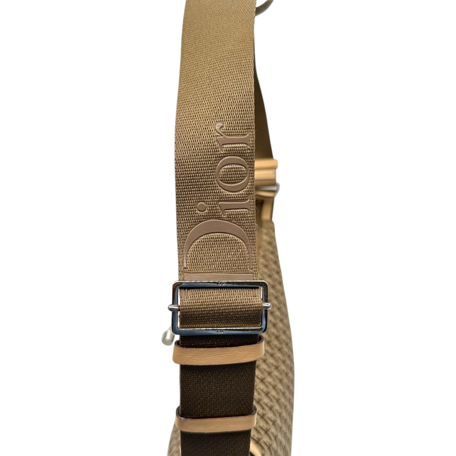 Christian Dior Tan Trotter Monogram Satchel Messenger Bag - Outfit Repeater