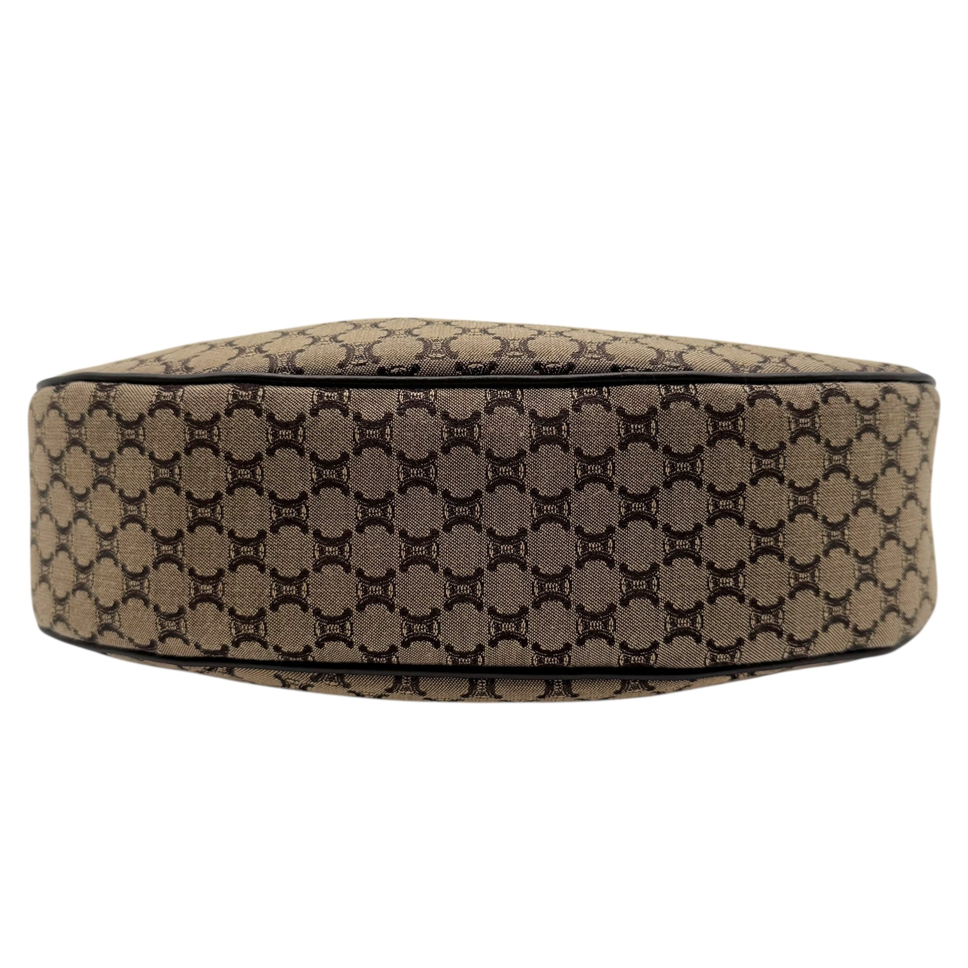 Celine Brown Triomphe Monogram Ava Bag - Outfit Repeater