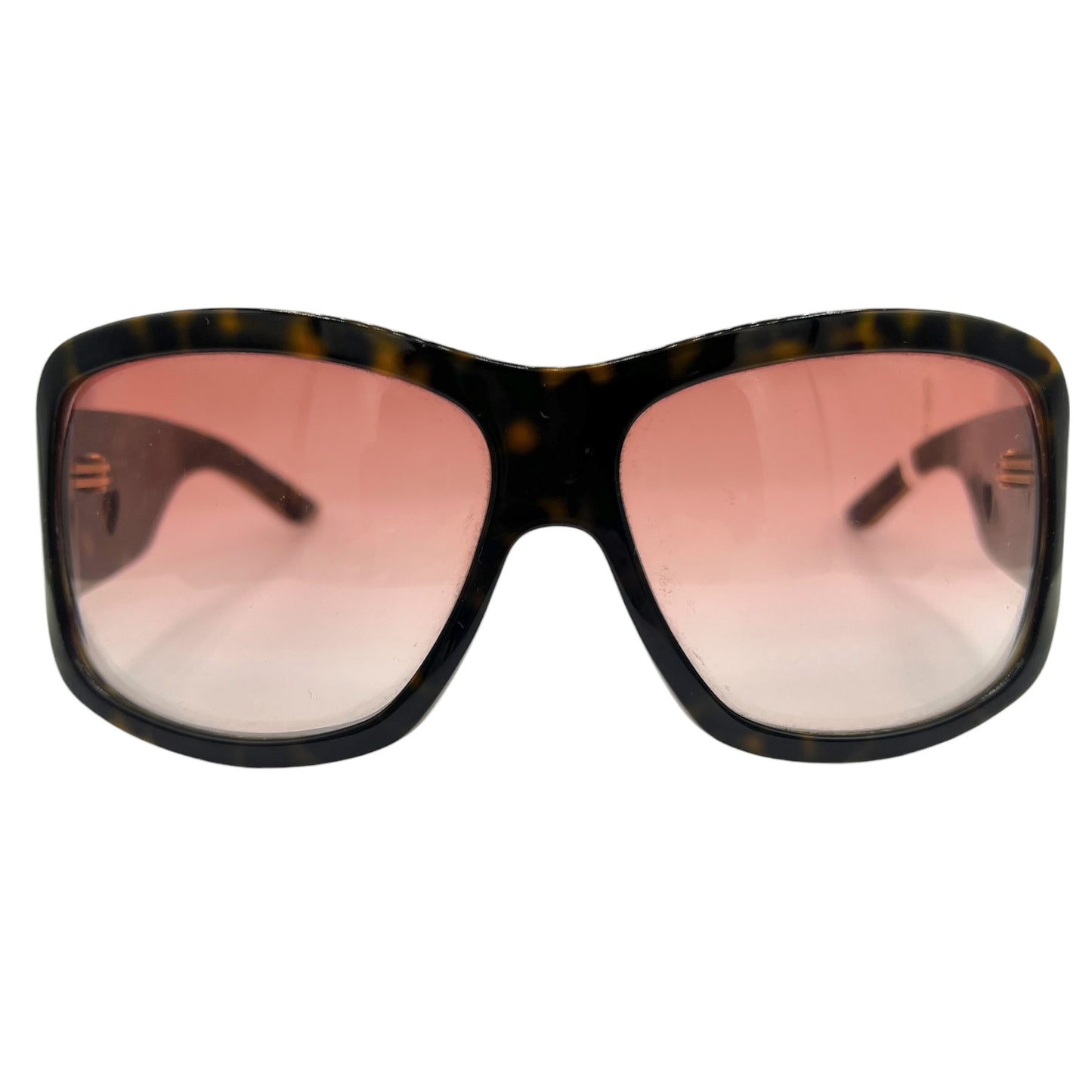 Christian Dior LovinglyDior1 Tortoise & Pink Oversized Sunglasses