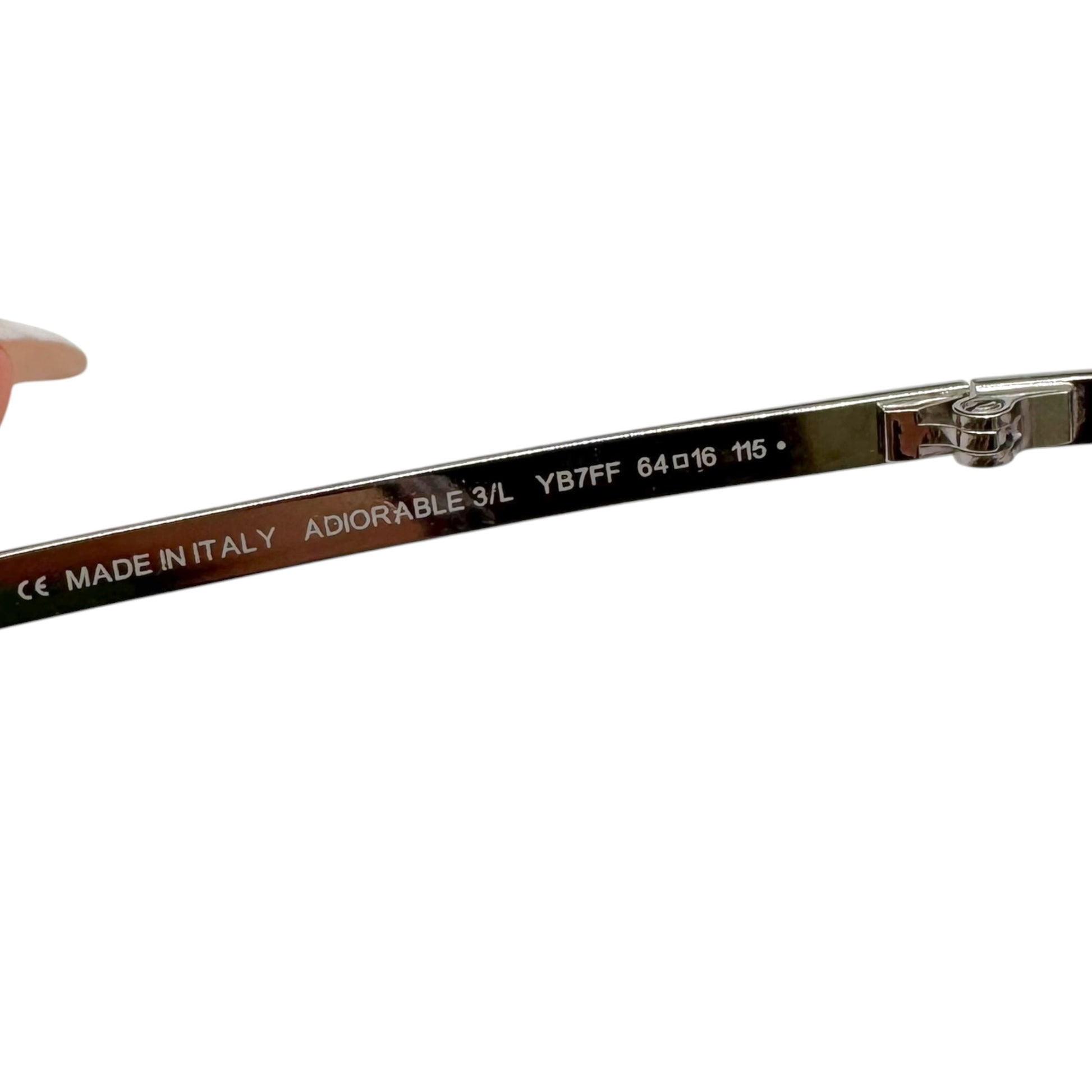 Christian Dior Rimless Gradient Rectangle Sunglasses