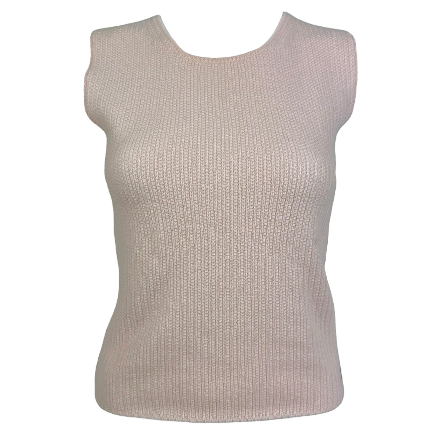 Chanel F/W 2000 Pink Cashmere Tank