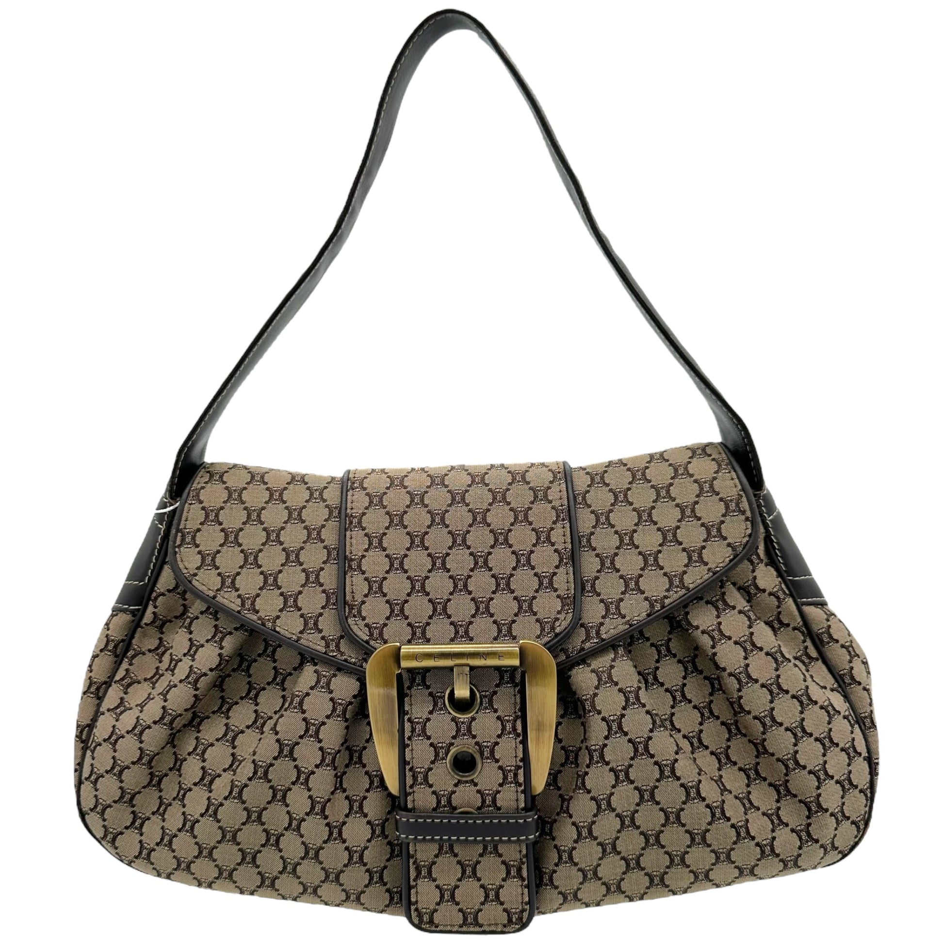 Celine Macadam Monogram Shoulder Bag - Outfit Repeater