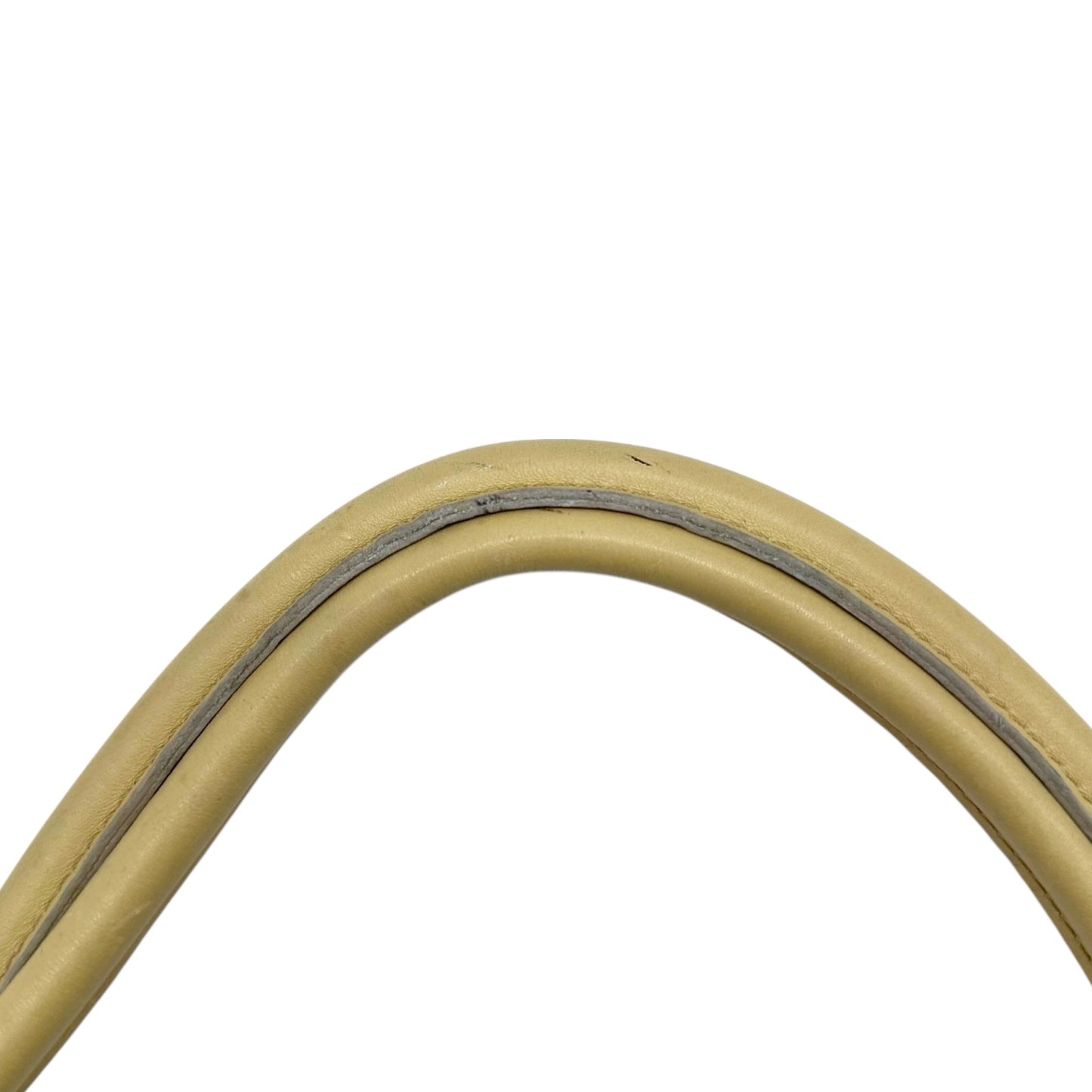 Sonia Rykiel Beige Leather Studded Domino Bag