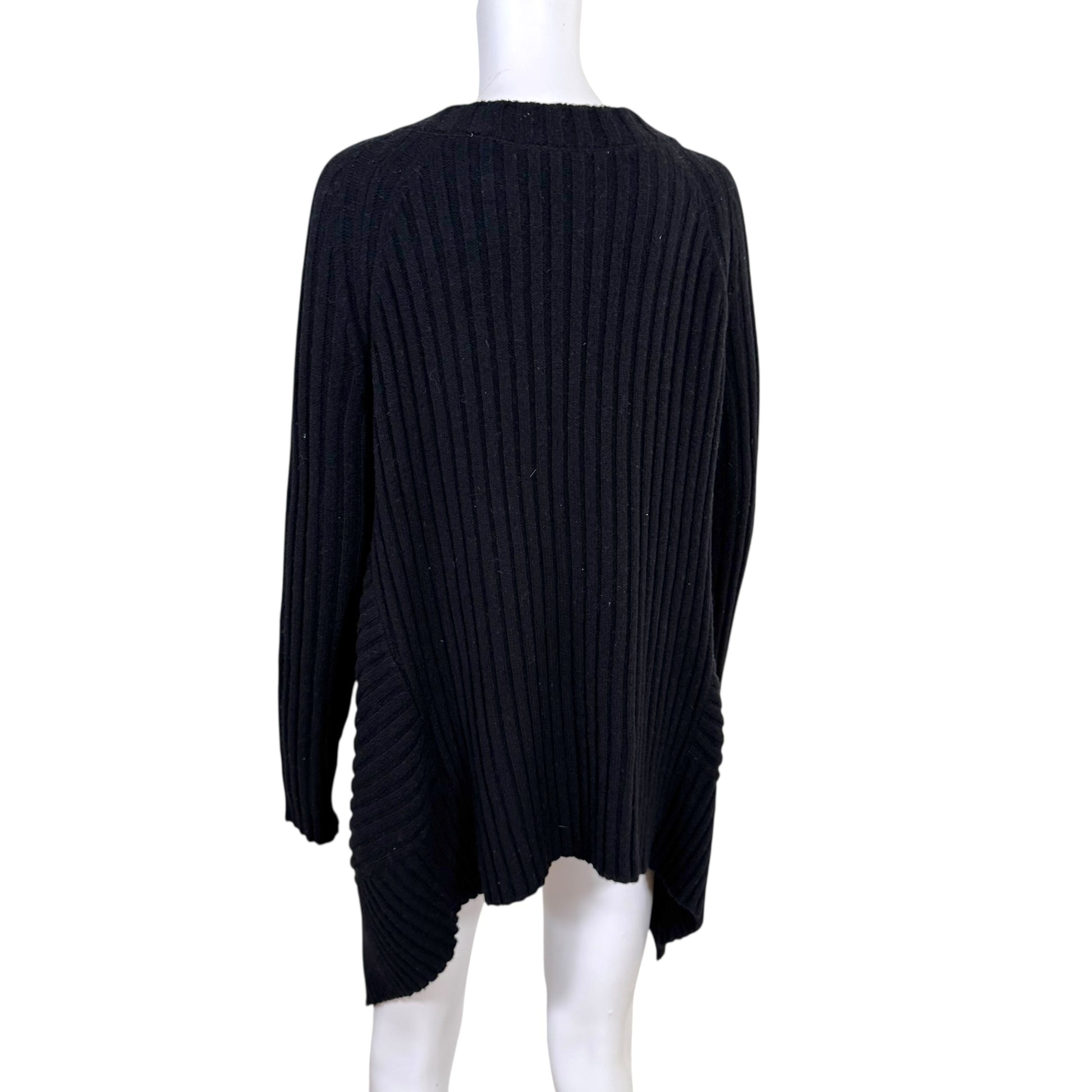 Dolce & Gabbana Black Knit Safety Pin Cape Cardigan NEW - Outfit Repeater