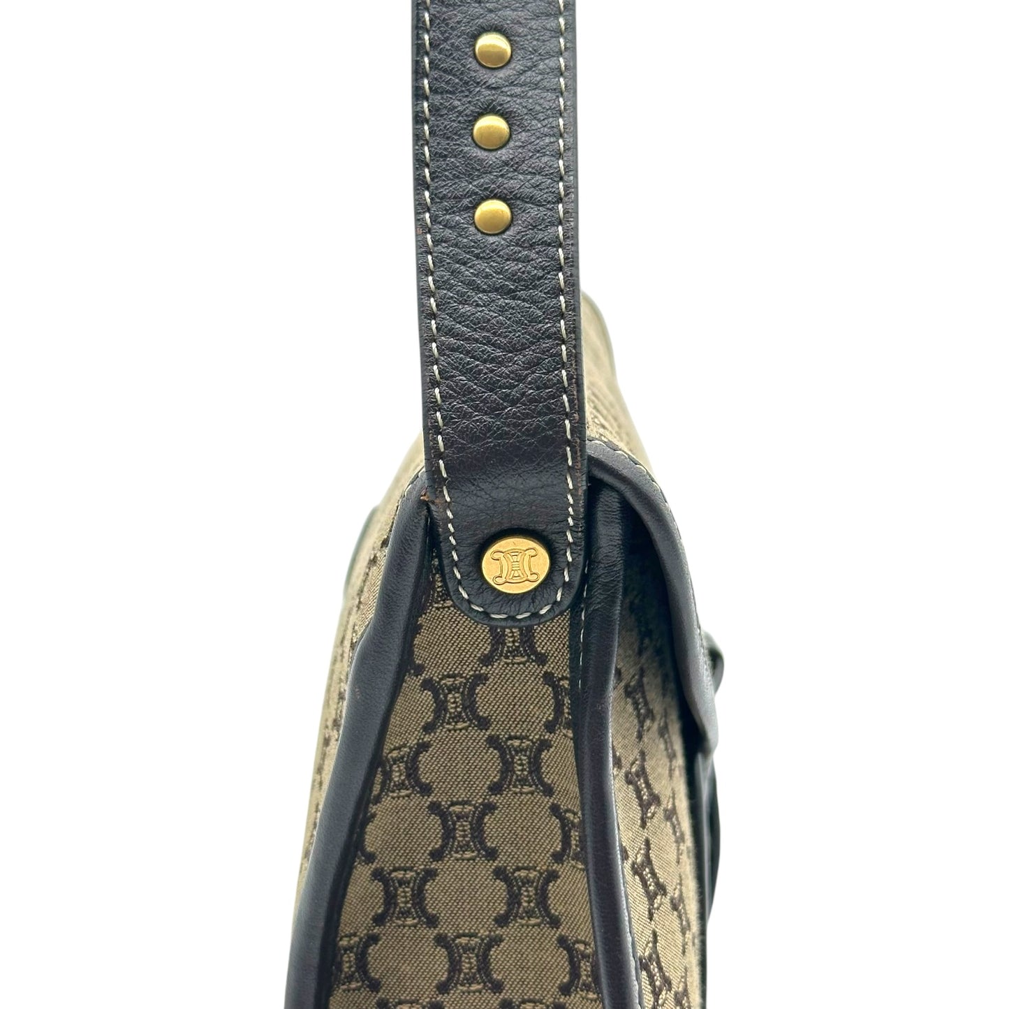 Celine Tan Triomphe Monogram Poulbot Bag