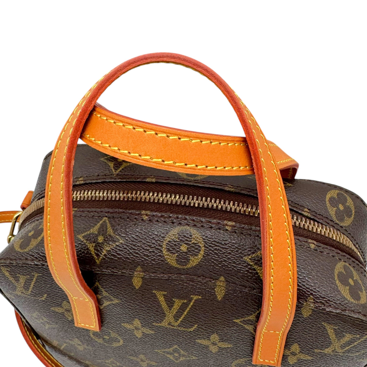 Louis Vuitton Brown Monogram Spontini 2-Way Bag