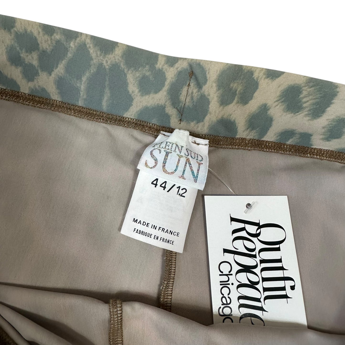 Plein Sud Sun Leopard Print Pants