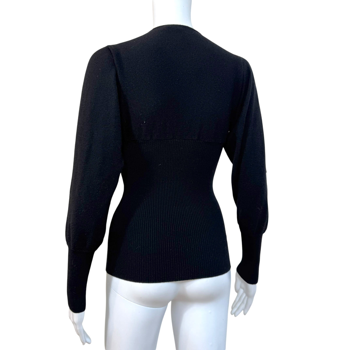 Dolce & Gabbana Black Knit Longsleeve Sweater