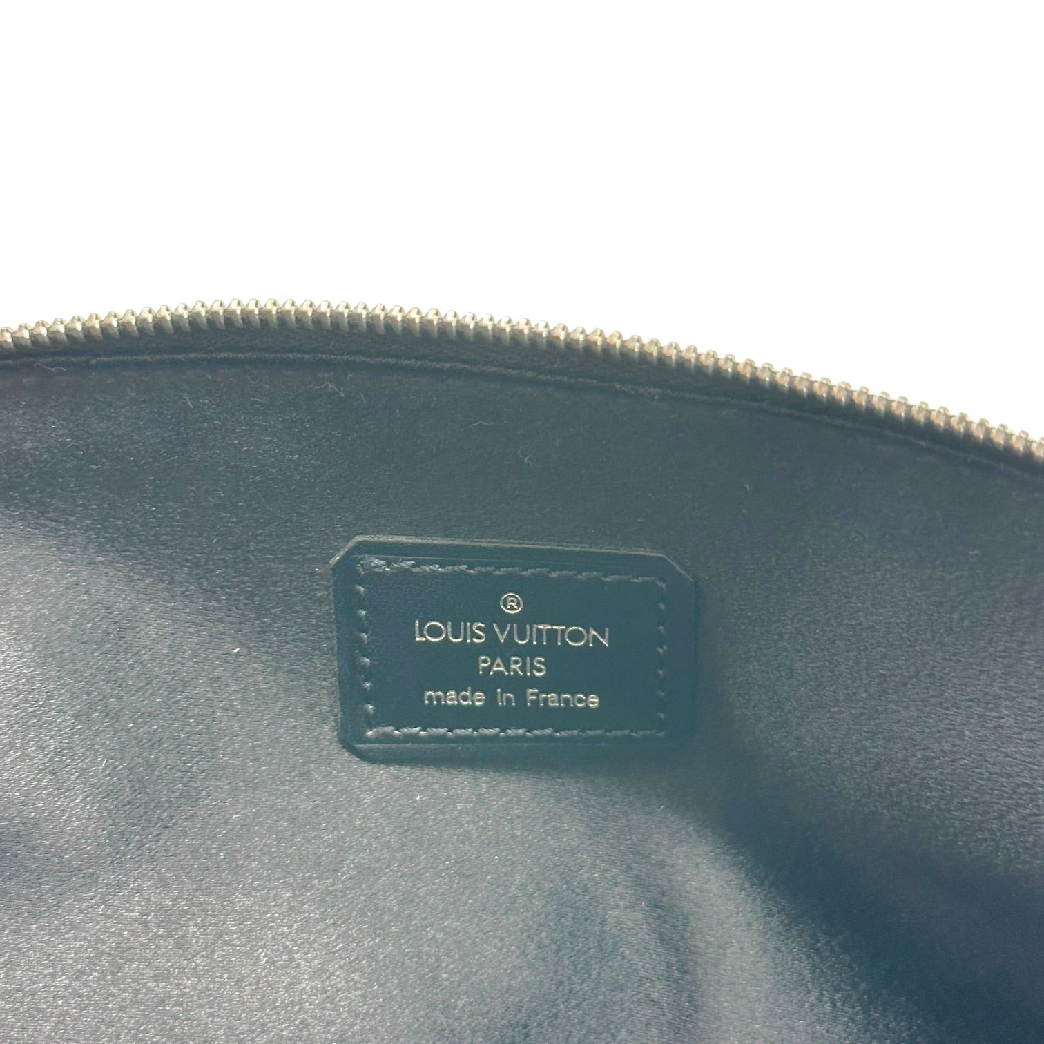 Louis Vuitton Micro Alma Bag Black Satin Monogram