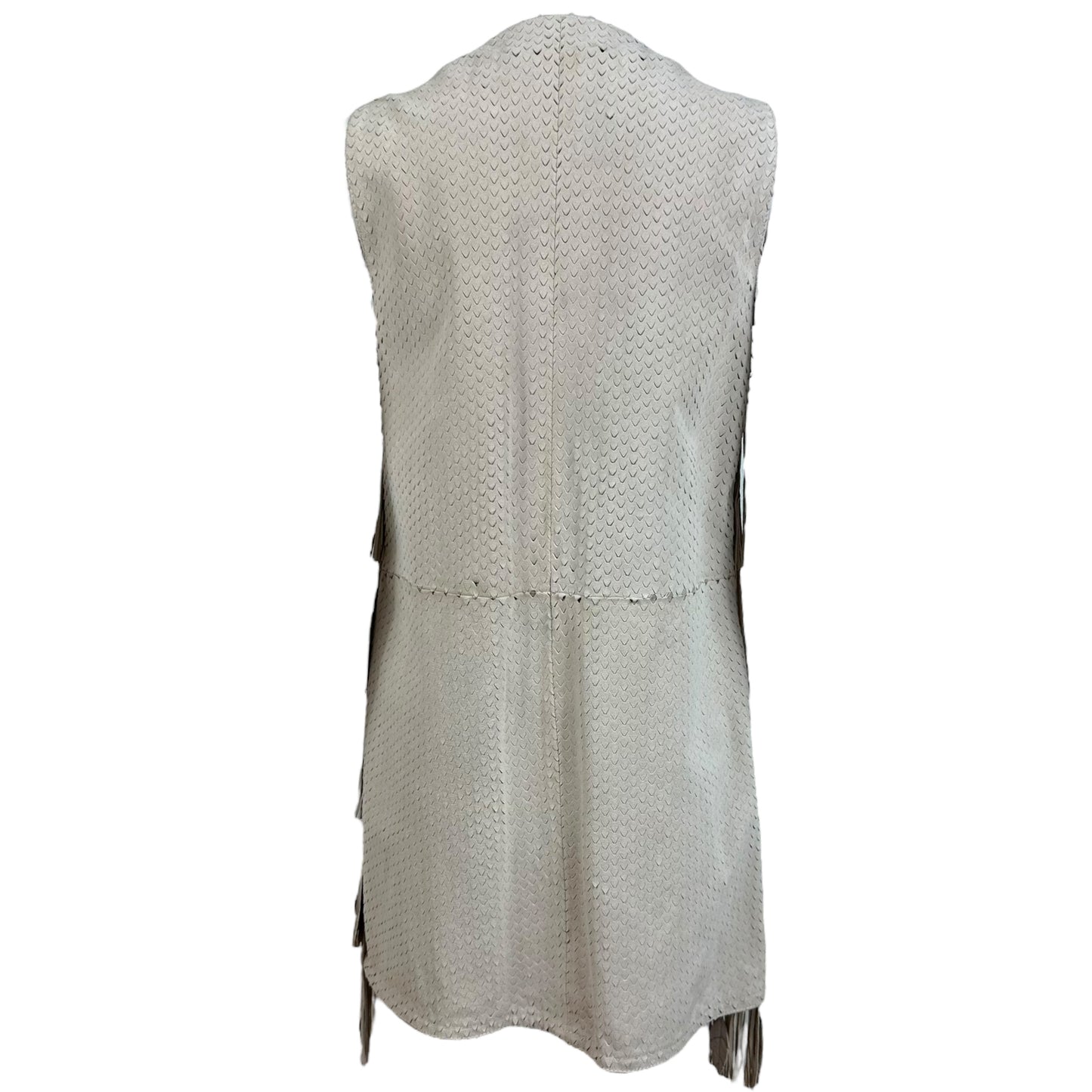 Blumarine Suede Fringe Vest