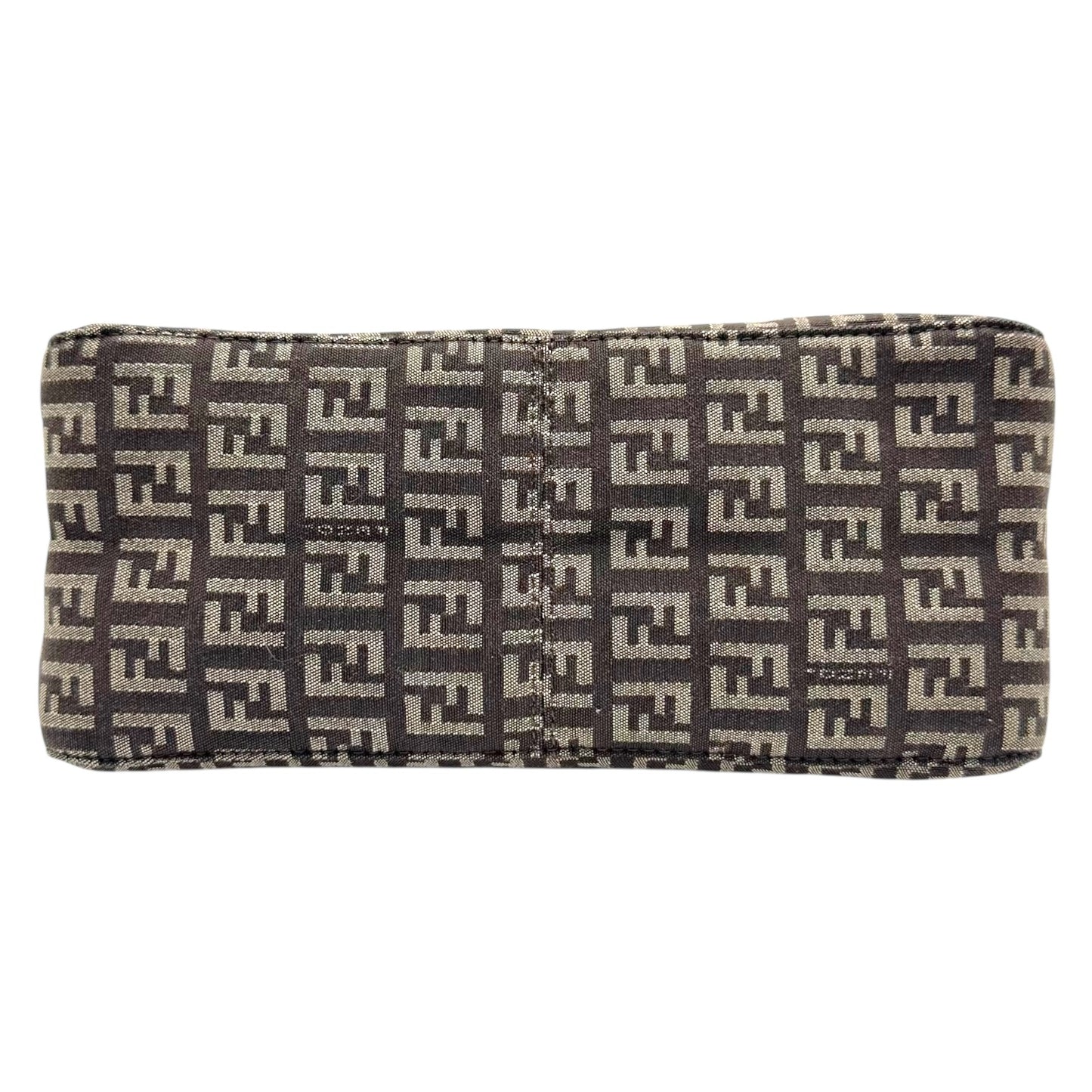 Fendi Pochette Mini Bag Brown Tan Zucchino Monogram