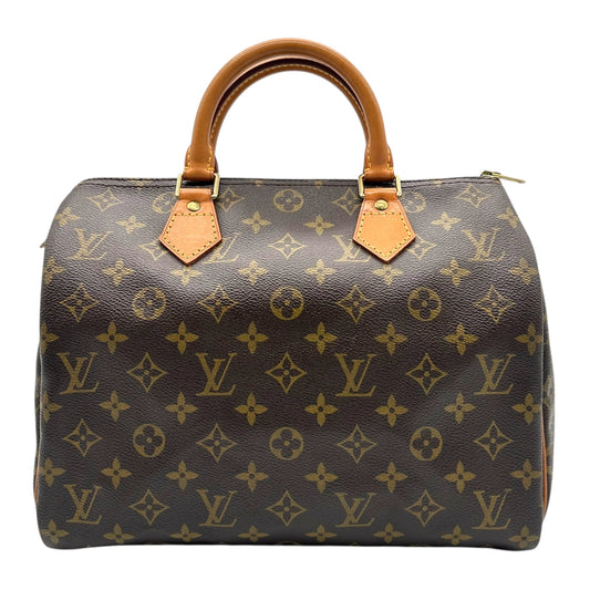Louis Vuitton Classic Monogram Speedy 30 Bag