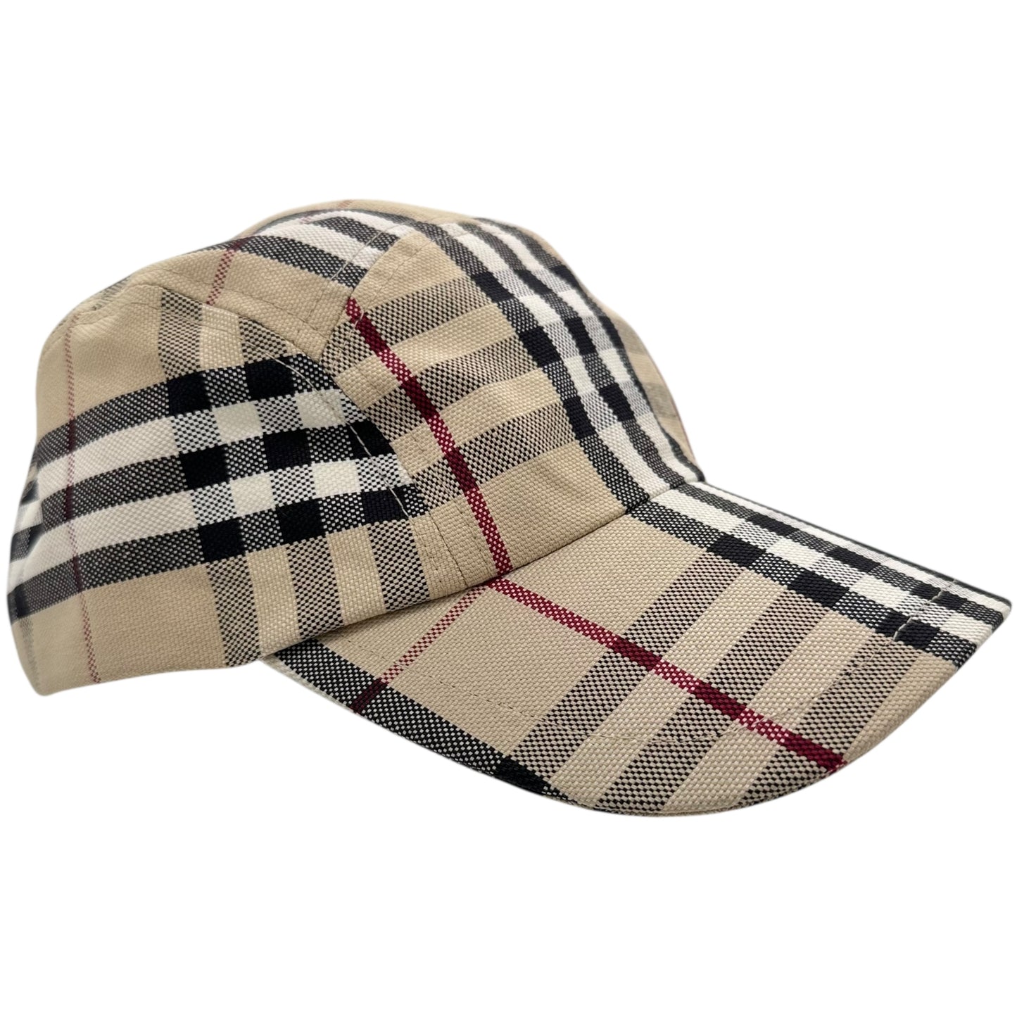 Burberry London Classic Nova Check Plaid Baseball Cap - Outfit Repeater