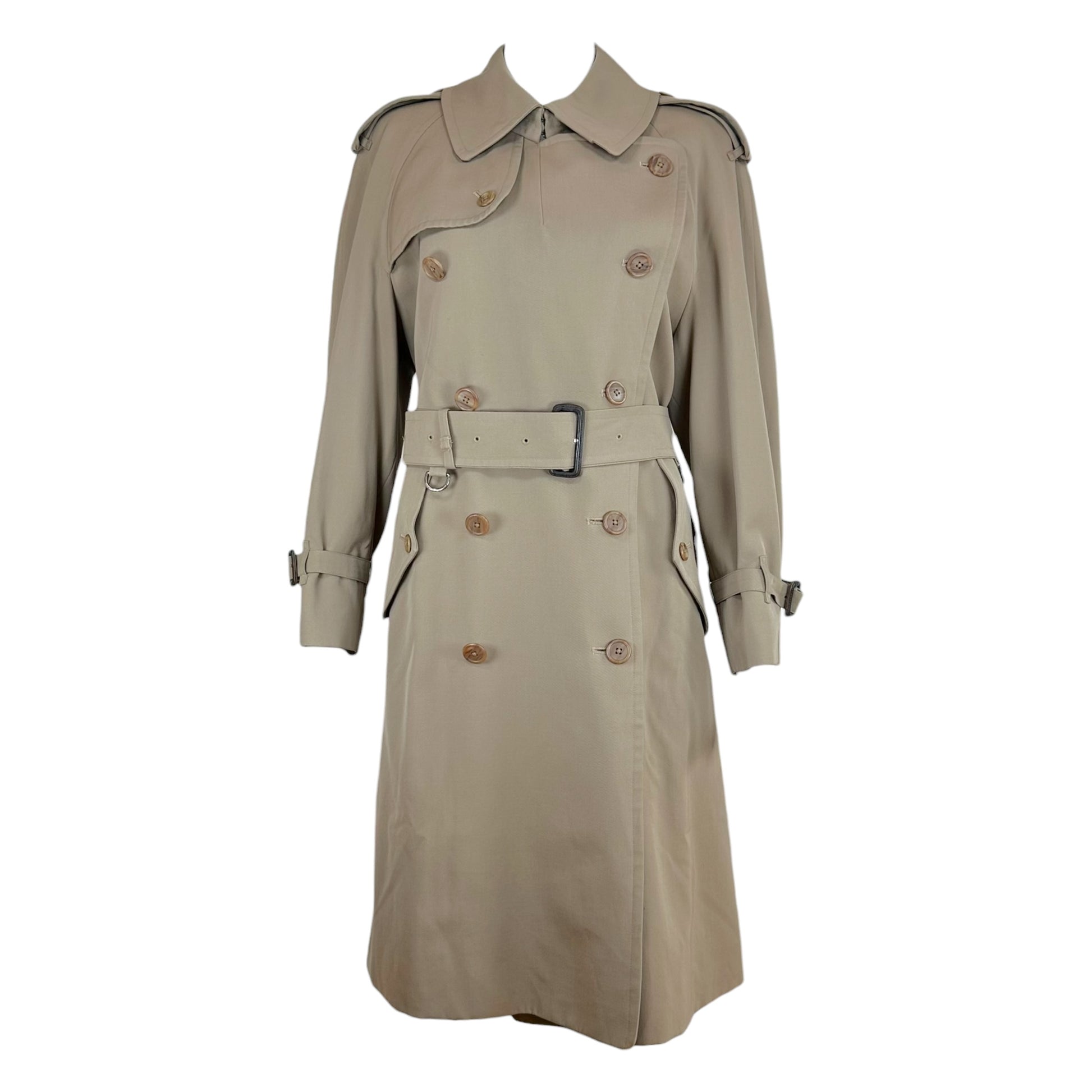 Burberry Vintage Light Brown Classic Trench Coat