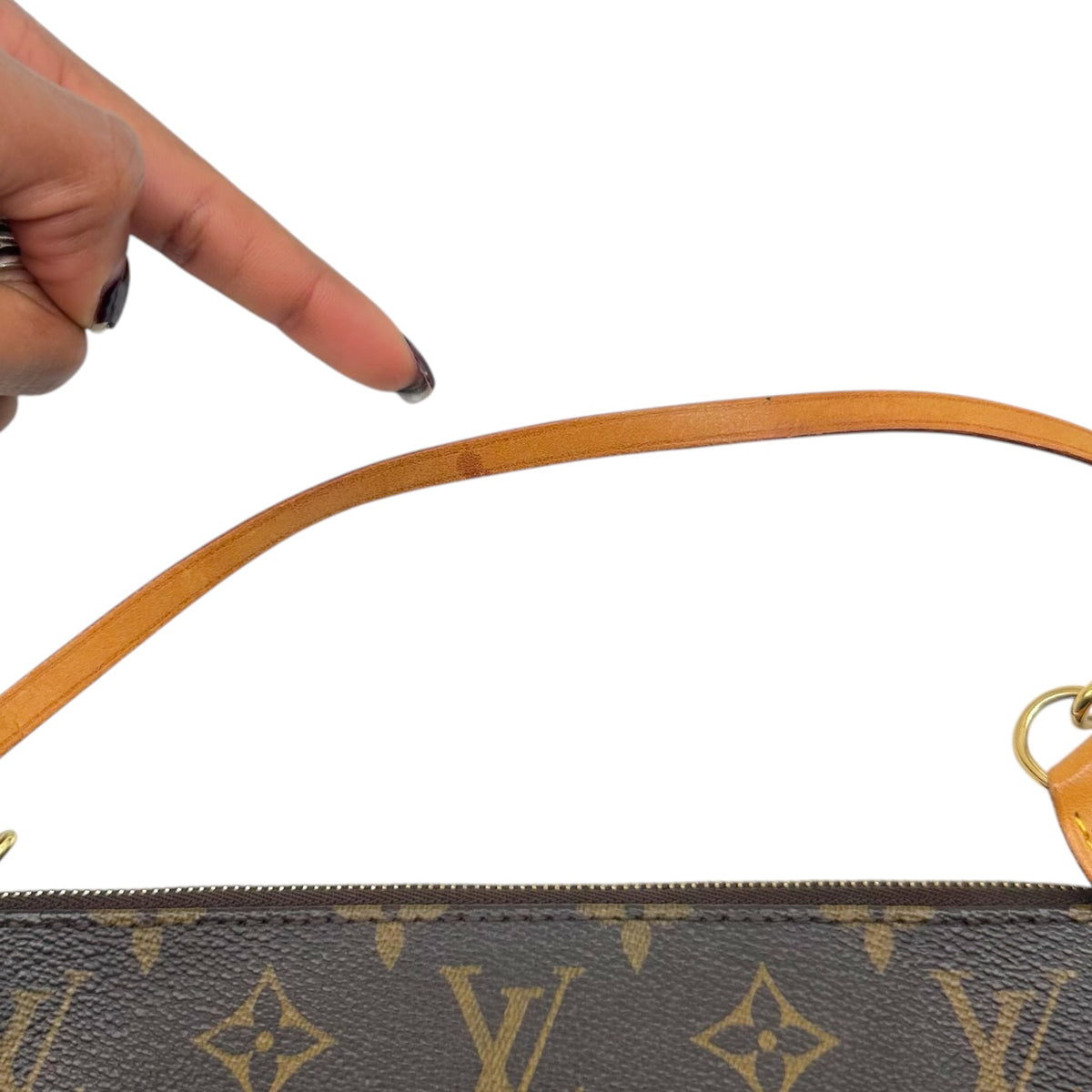 Louis Vuitton Pochette Bag Brown Monogram Canvas