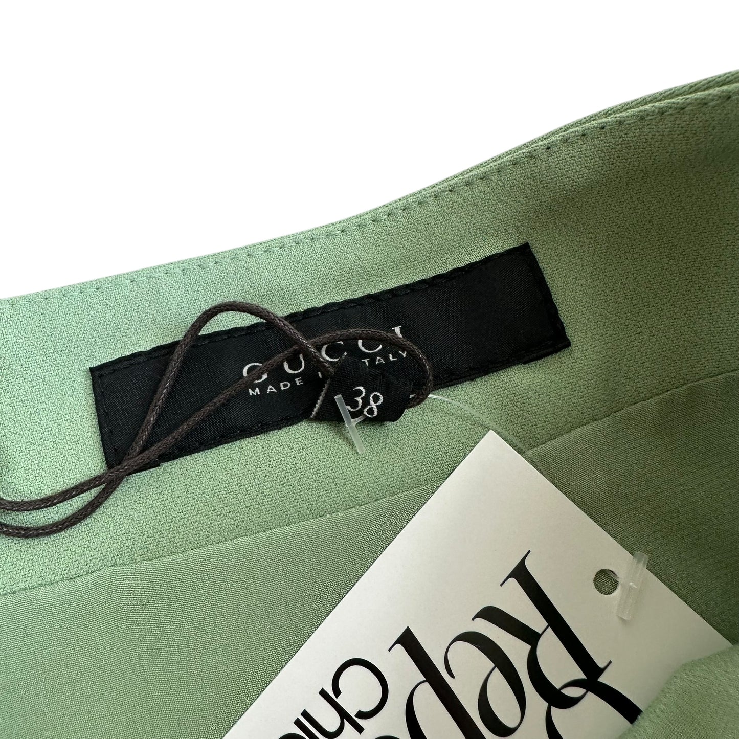 Gucci S/S 2014 Seafoam Green Mini Skirt NEW - Outfit Repeater