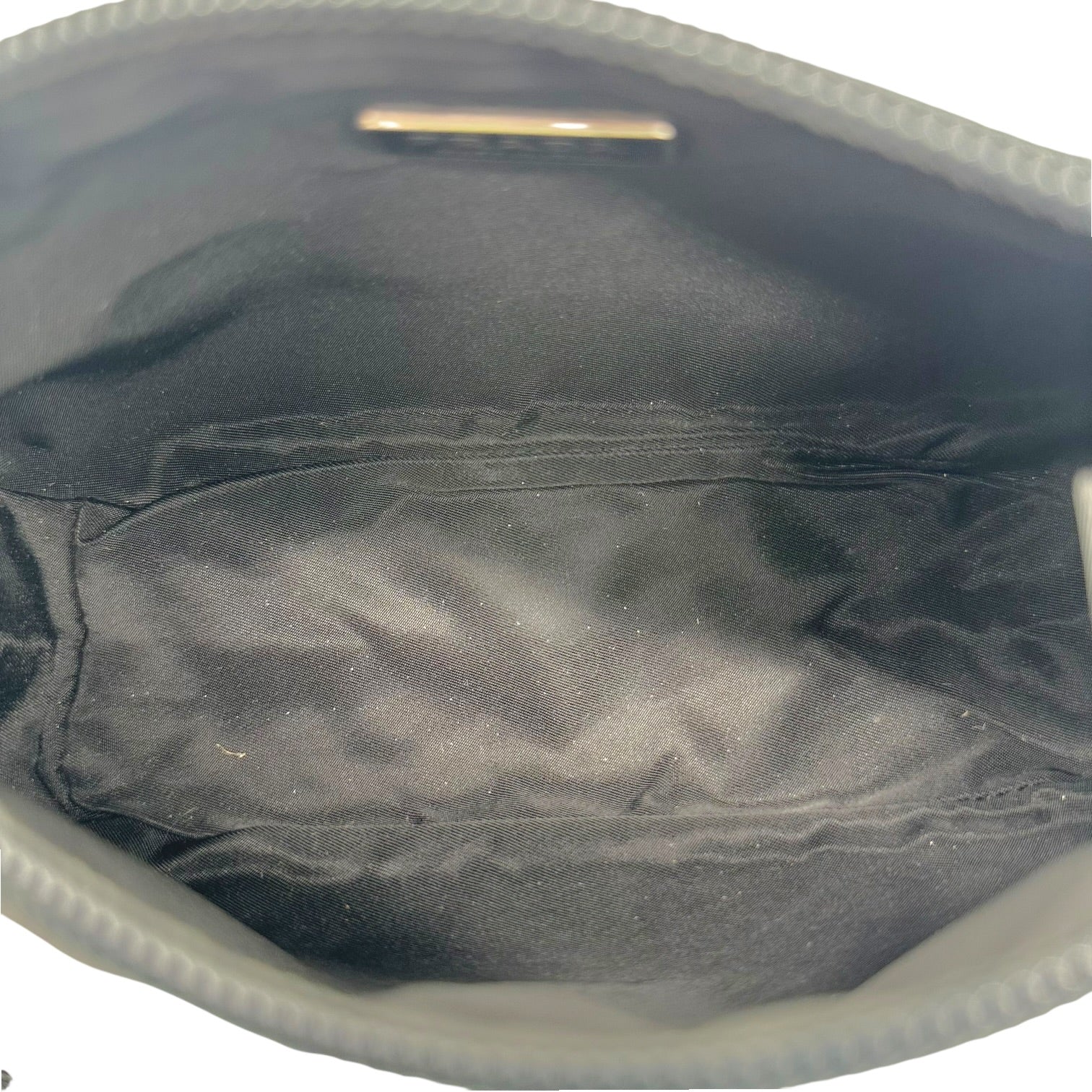 Prada Black Nylon Mini Pochette Bag