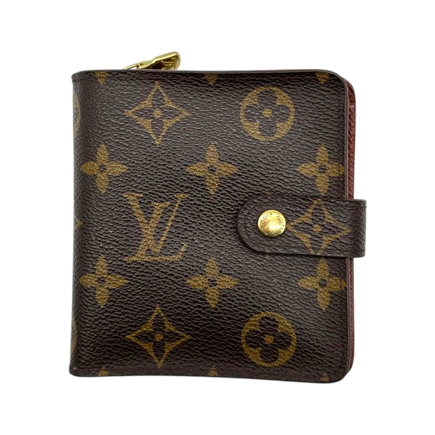 Louis Vuitton Classic Monogram Zippered Snap Bi-Fold Wallet - Outfit Repeater