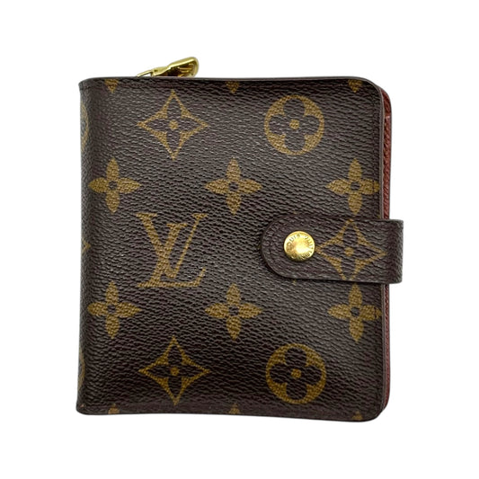 Louis Vuitton Classic Monogram Zippered Snap Bi-Fold Wallet - Outfit Repeater