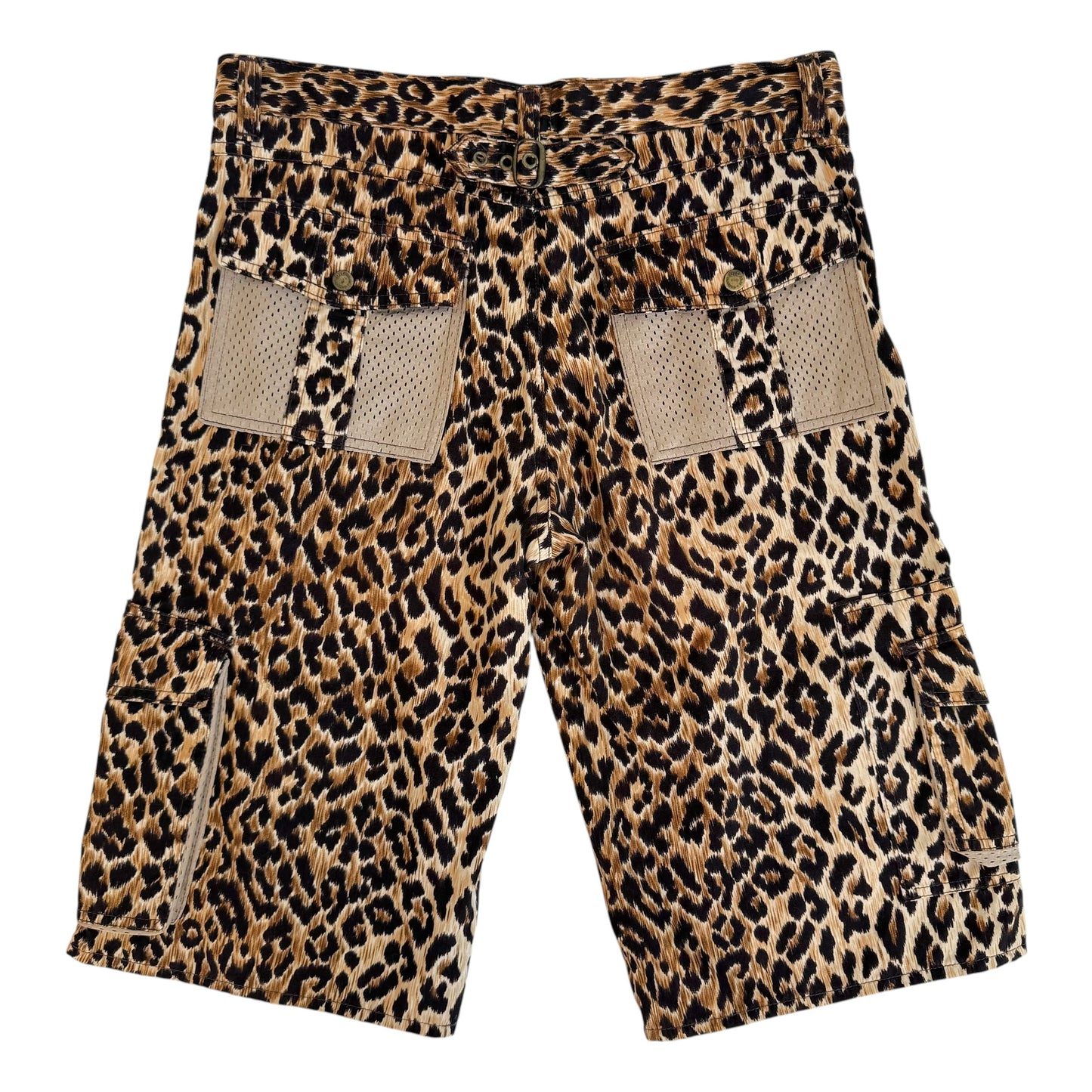 Dolce & Gabbana Leopard Print Jacket Midi Short Set