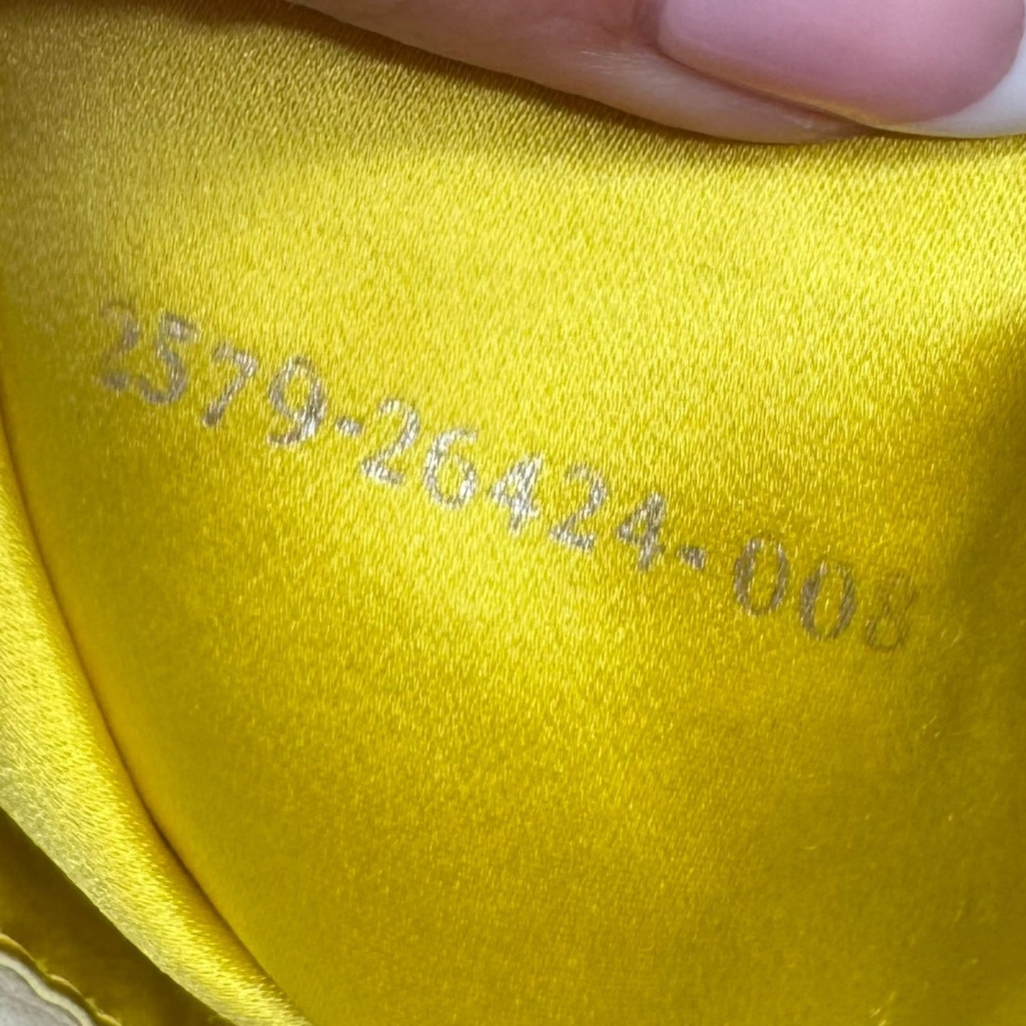 Fendi White Leather & Yellow Enamel Baguette Bag - Outfit Repeater