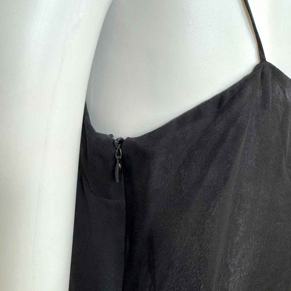 Valentino Black Beaded Lace Longsleeve Blouse