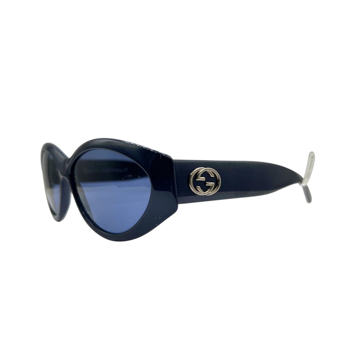 Gucci Royal Blue Oversized Oval Sunglasses 2195/S