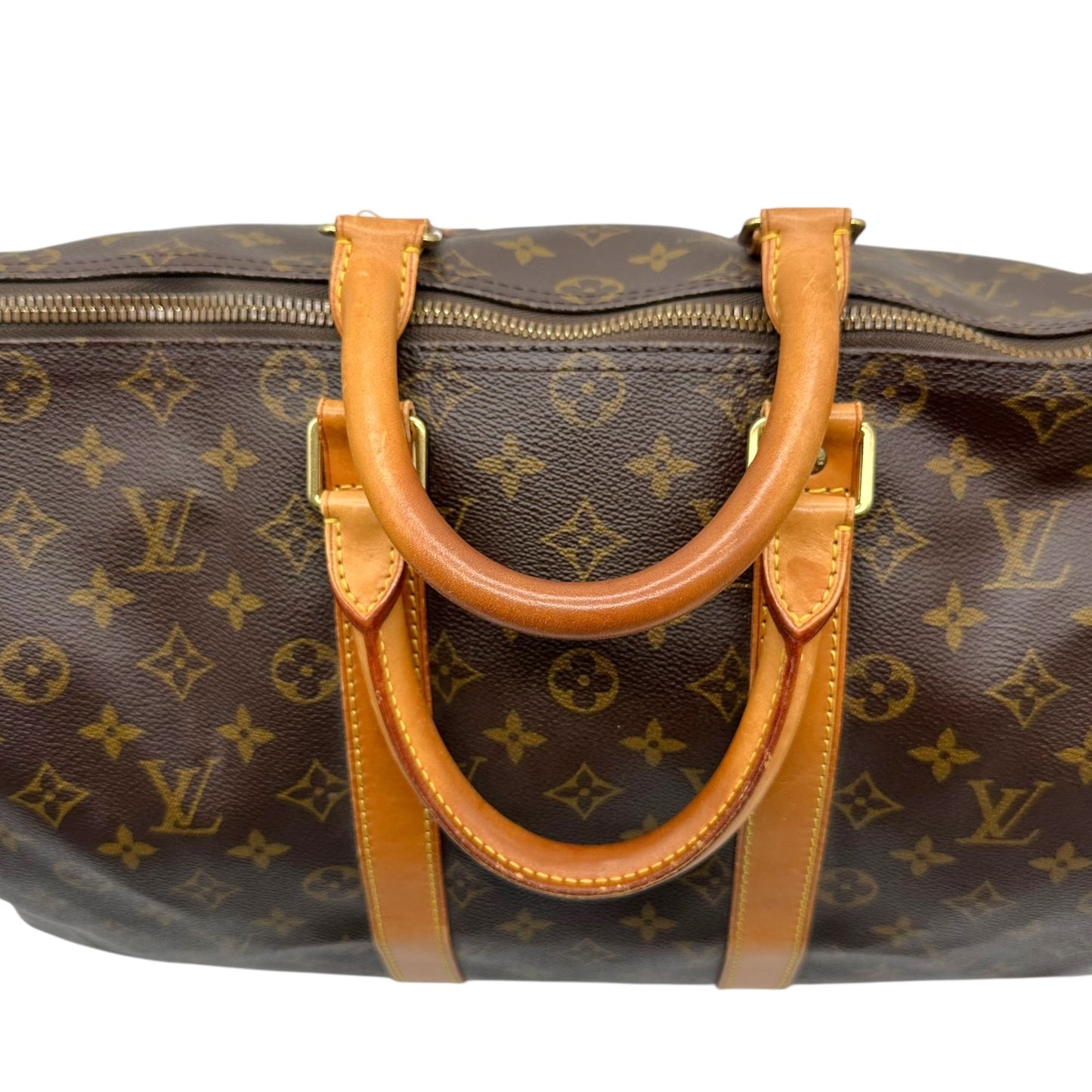 Louis Vuitton Classic Monogram Keepall 45 Duffle Bag