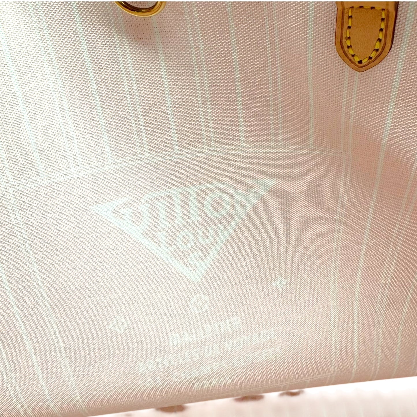 Louis Vuitton Pink & Yellow XL Monogram Ombre OnTheGo GM 2-Way Tote Bag
