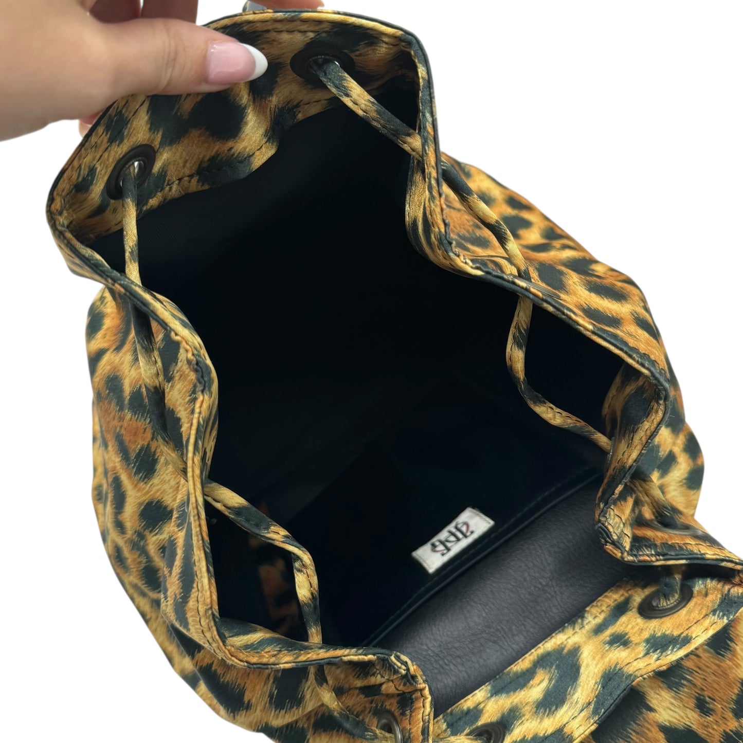 Jean Paul Gaultier Leopard Print Mini Backpack - Outfit Repeater