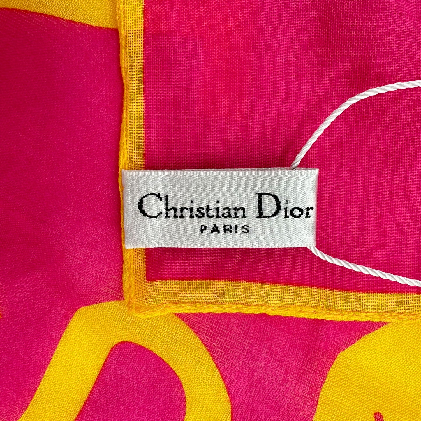 Dior Golf Pink Scarf