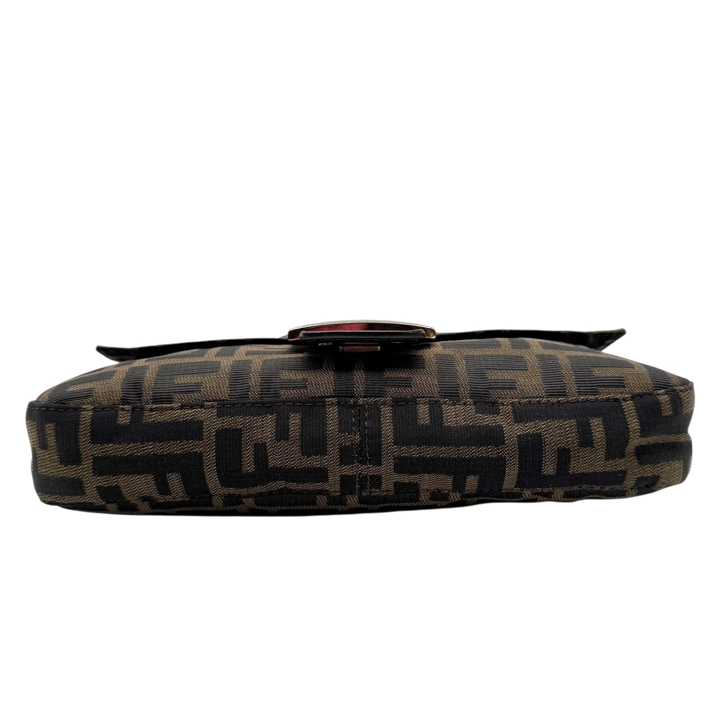 Fendi Brown Zucca Monogram Classic Baguette Bag - Outfit Repeater