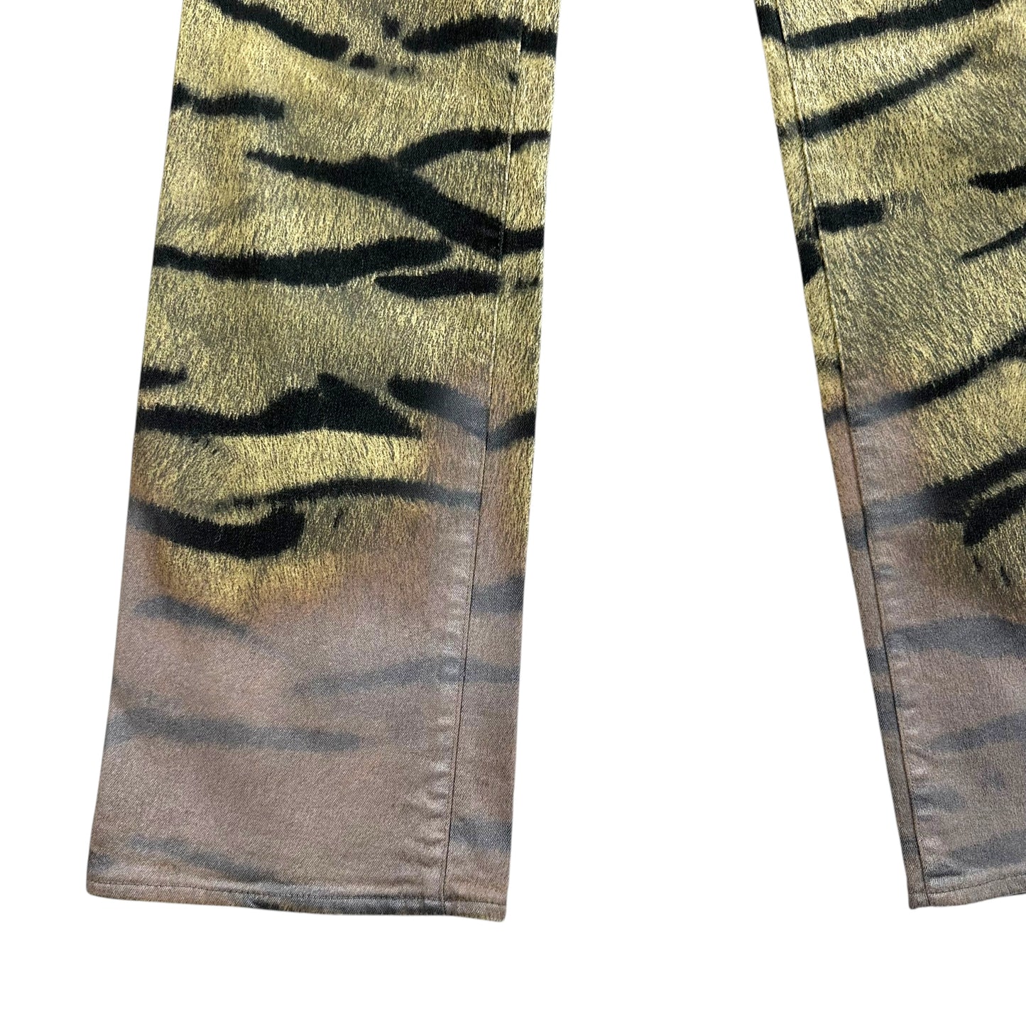 Just Cavalli Roberto Cavalli Tiger Print Pink Gradient Jeans - Outfit Repeater
