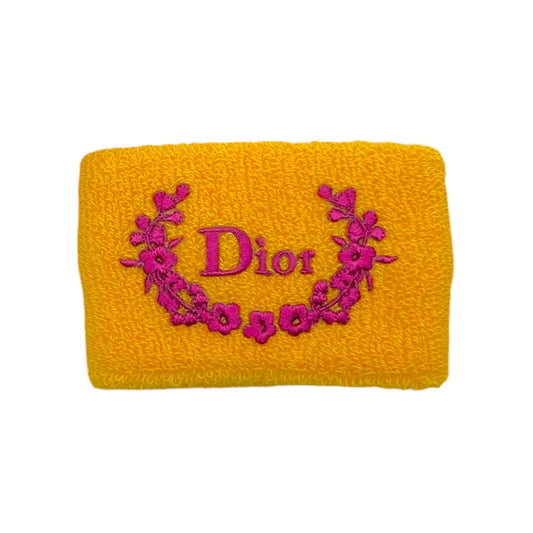 Christian Dior Golf Orange & Pink Sweat Band