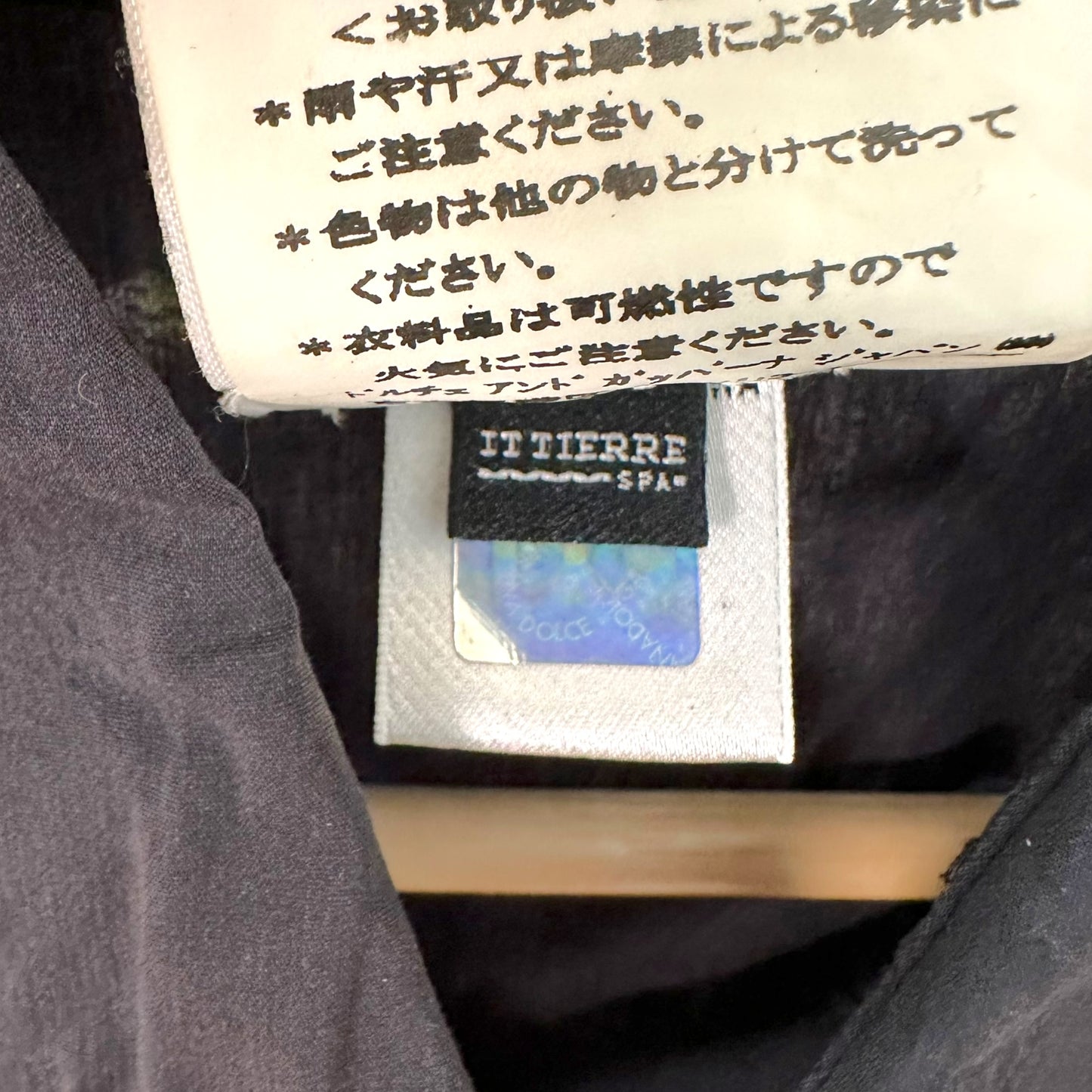 D&G Dolce & Gabbana Black Hook & Eye Blouse