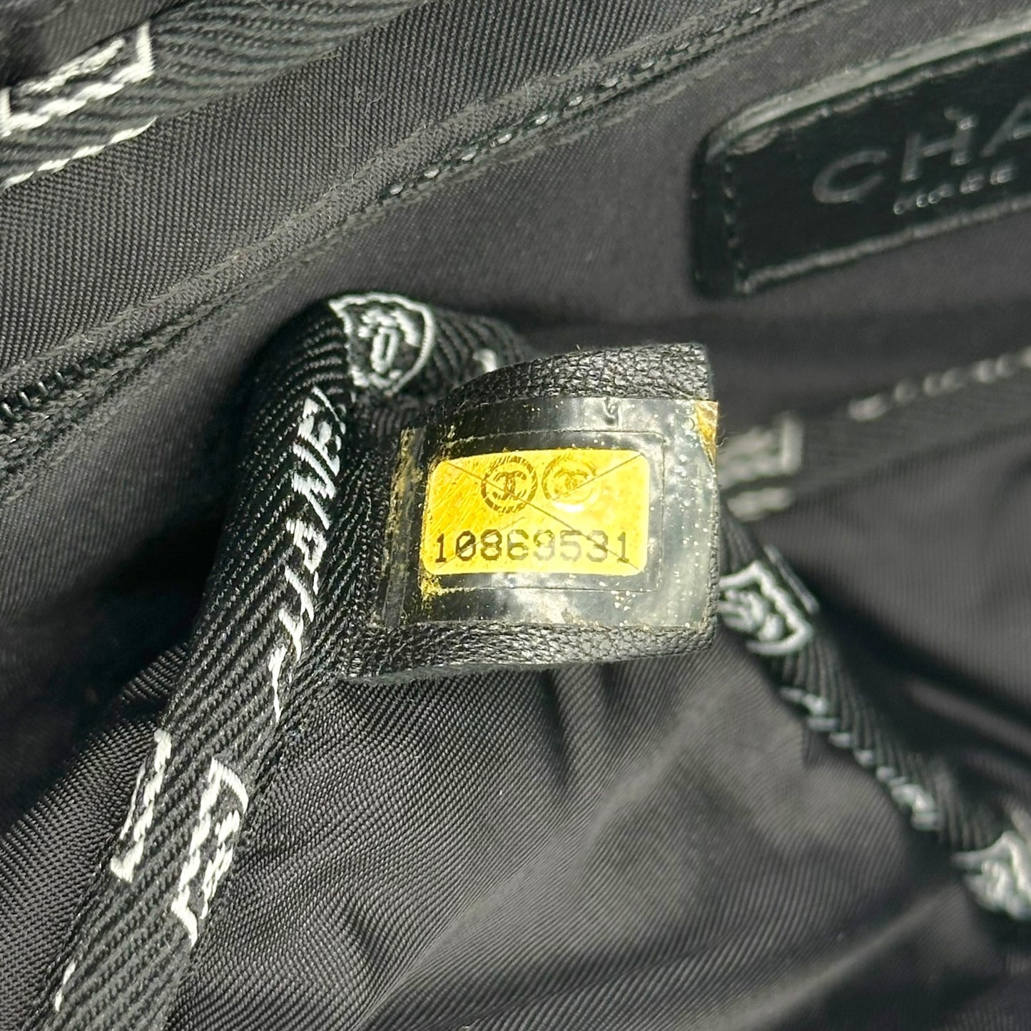 Chanel Sport Black Ponyhair & Canvas Medium Quilted Flap Bag 2005-06