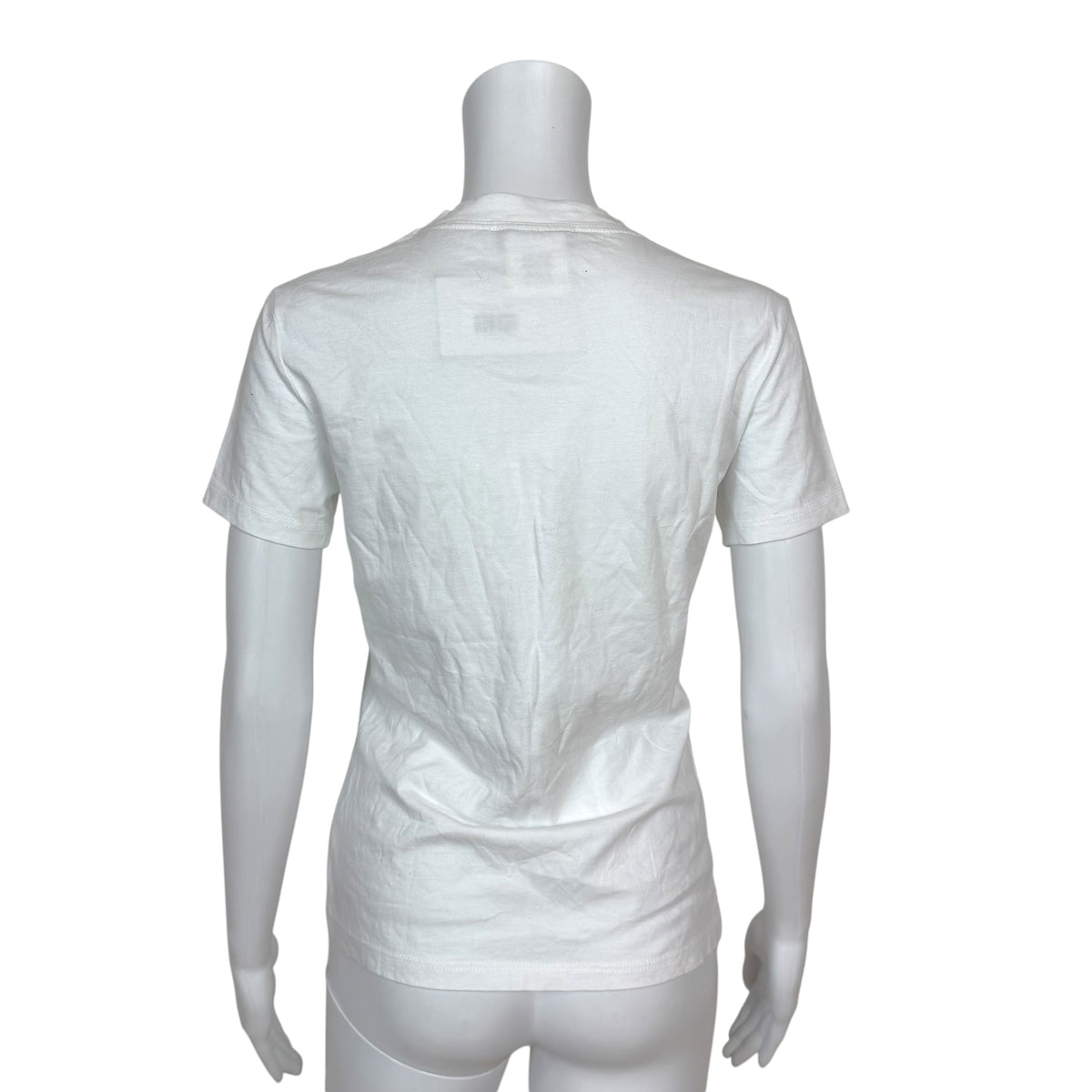 Christian Dior S/S 2002 White Denim Logo T-Shirt