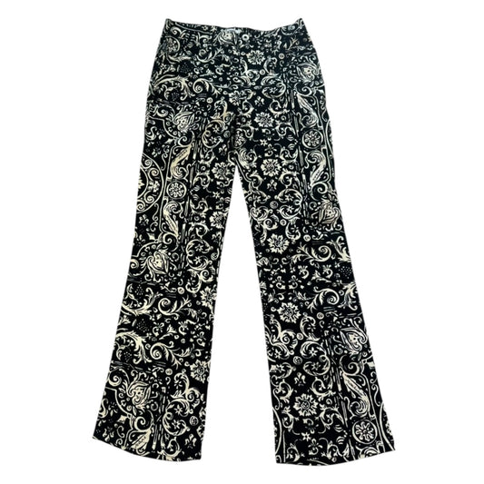 Moschino Black Pattern Pants