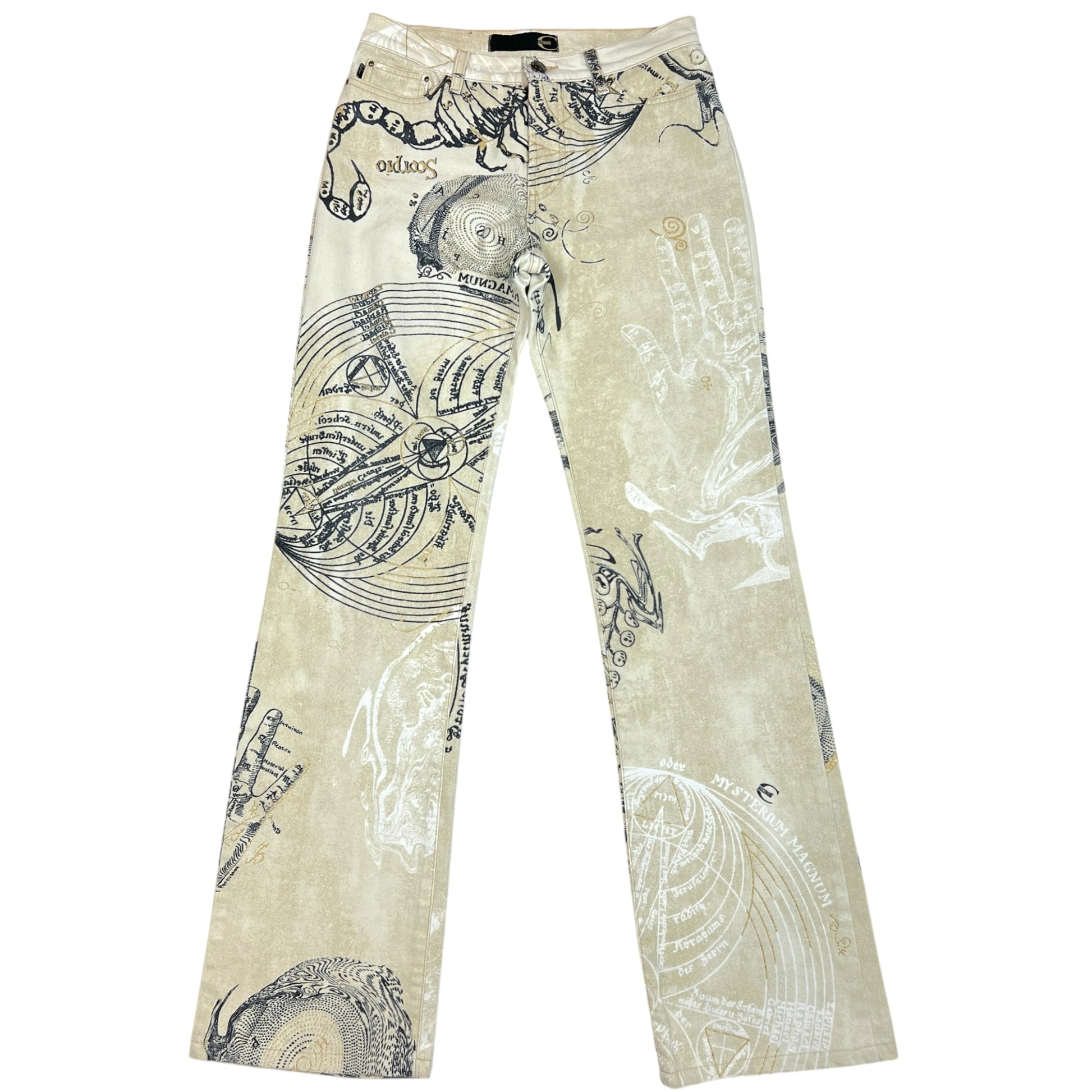 Just Cavalli Roberto Cavalli Astrology Print Jeans - Outfit Repeater