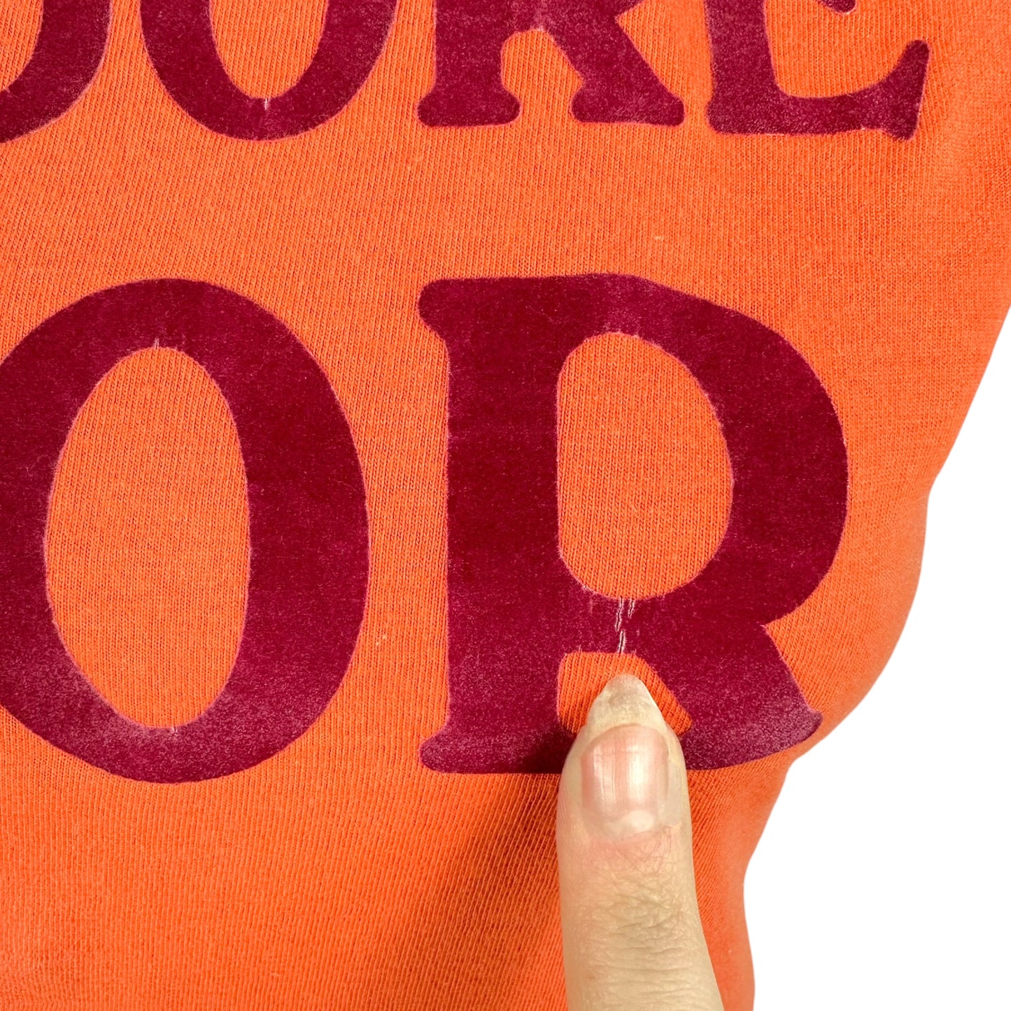 Christian Dior Orange Dark Pink J'Adore Tank Top