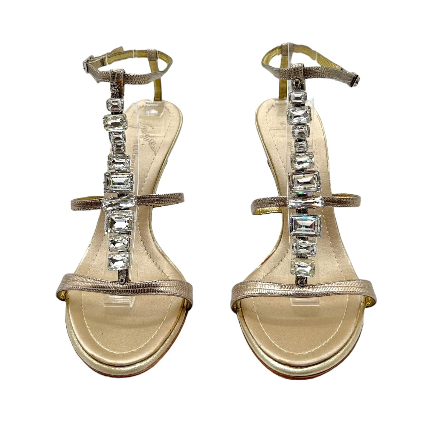Giuseppe Zanotti Crystal Embellished Sandal Heels