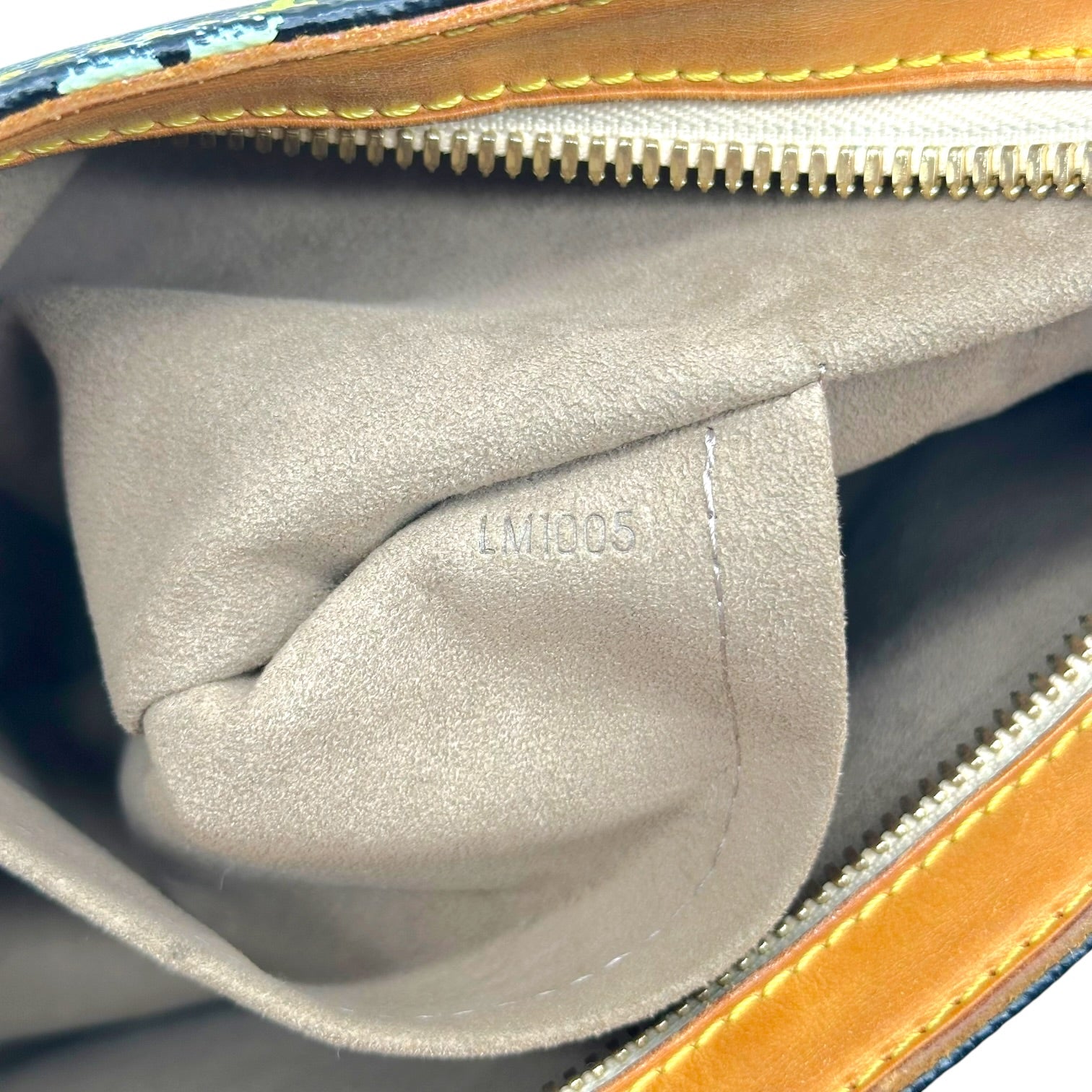 Louis Vuitton Crossbody Bag Black Multicolor Murakami