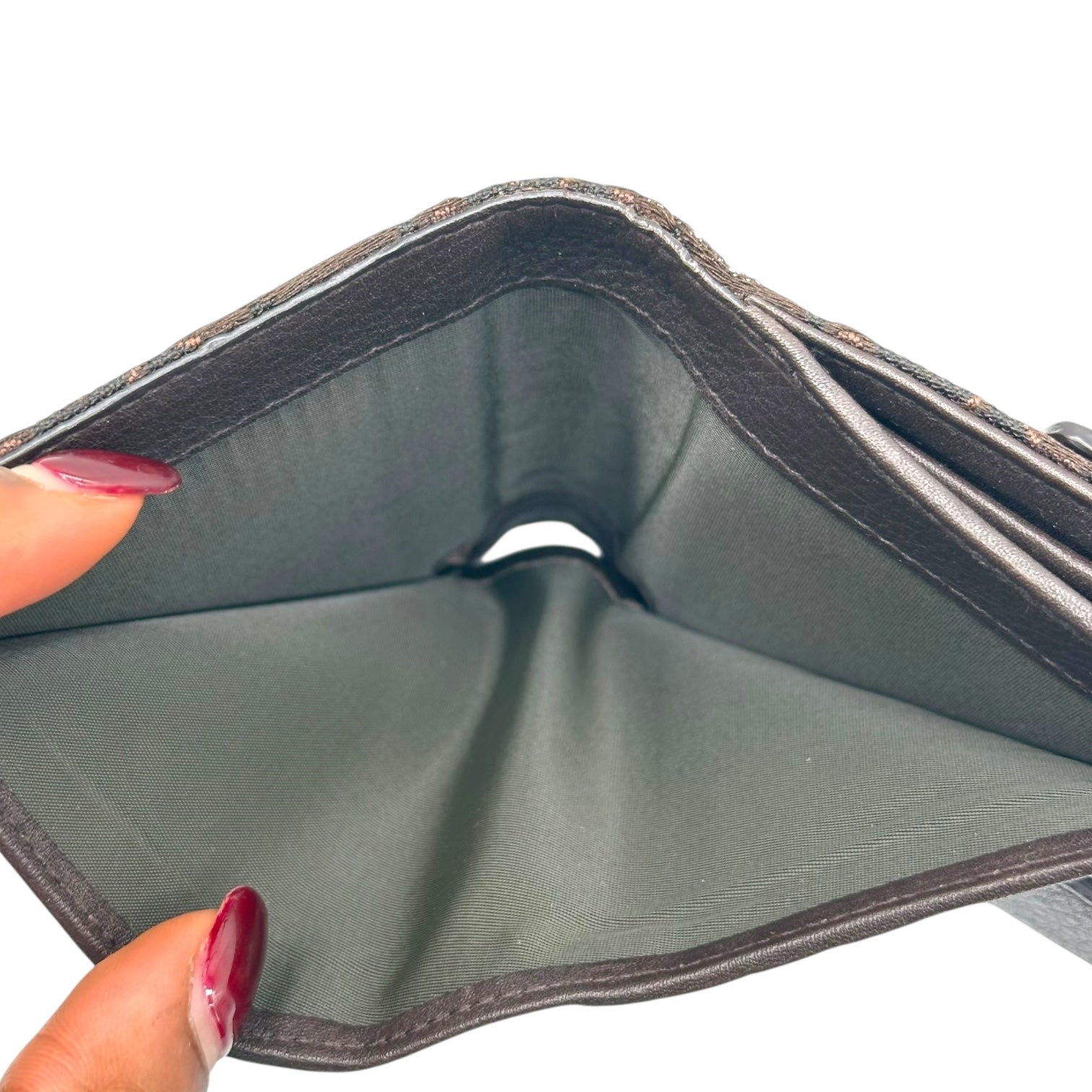 Christian Dior Black Monogram Trotter Bi-fold Wallet - Outfit Repeater