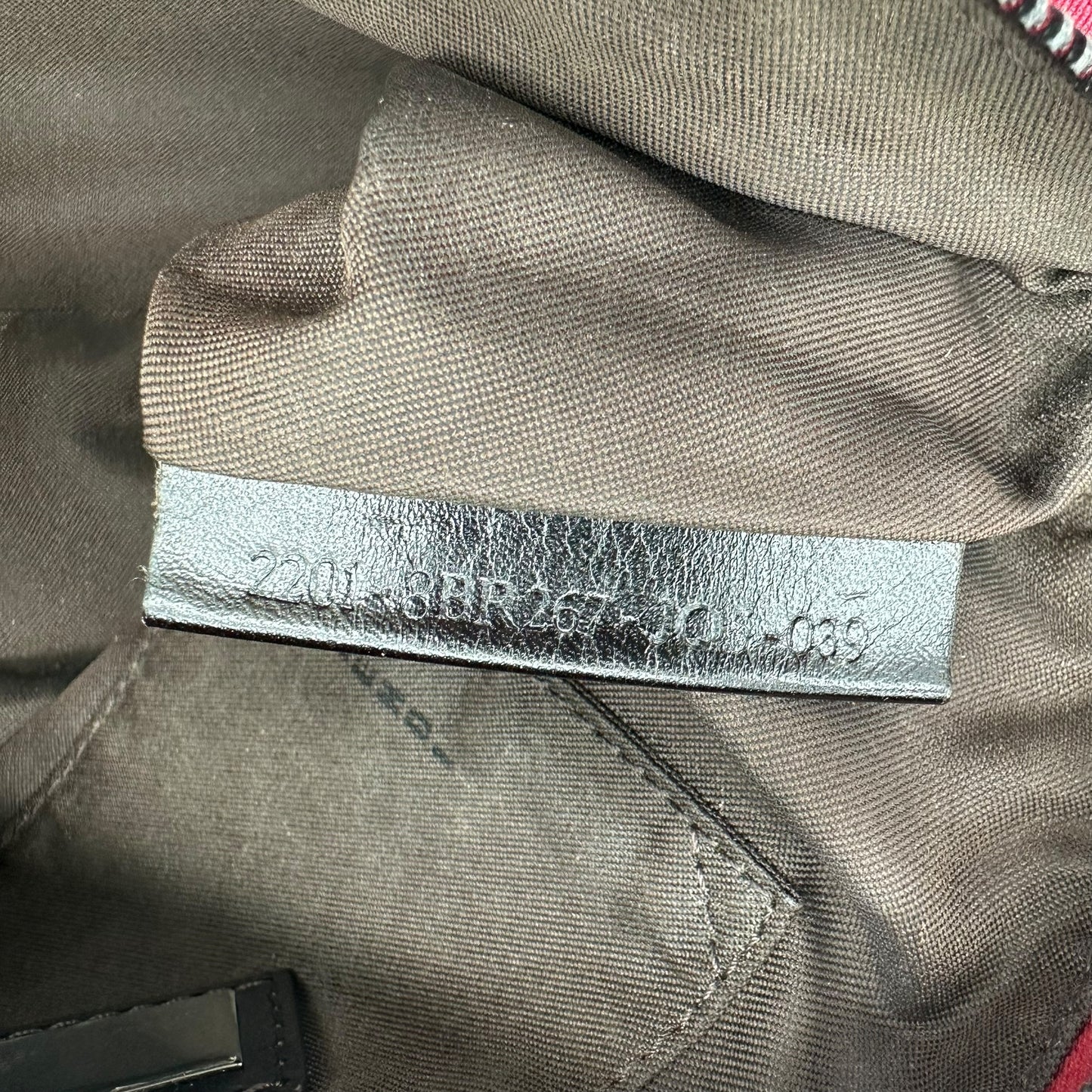 Fendi Red Zucchino Monogram Shoulder Bag - Outfit Repeater