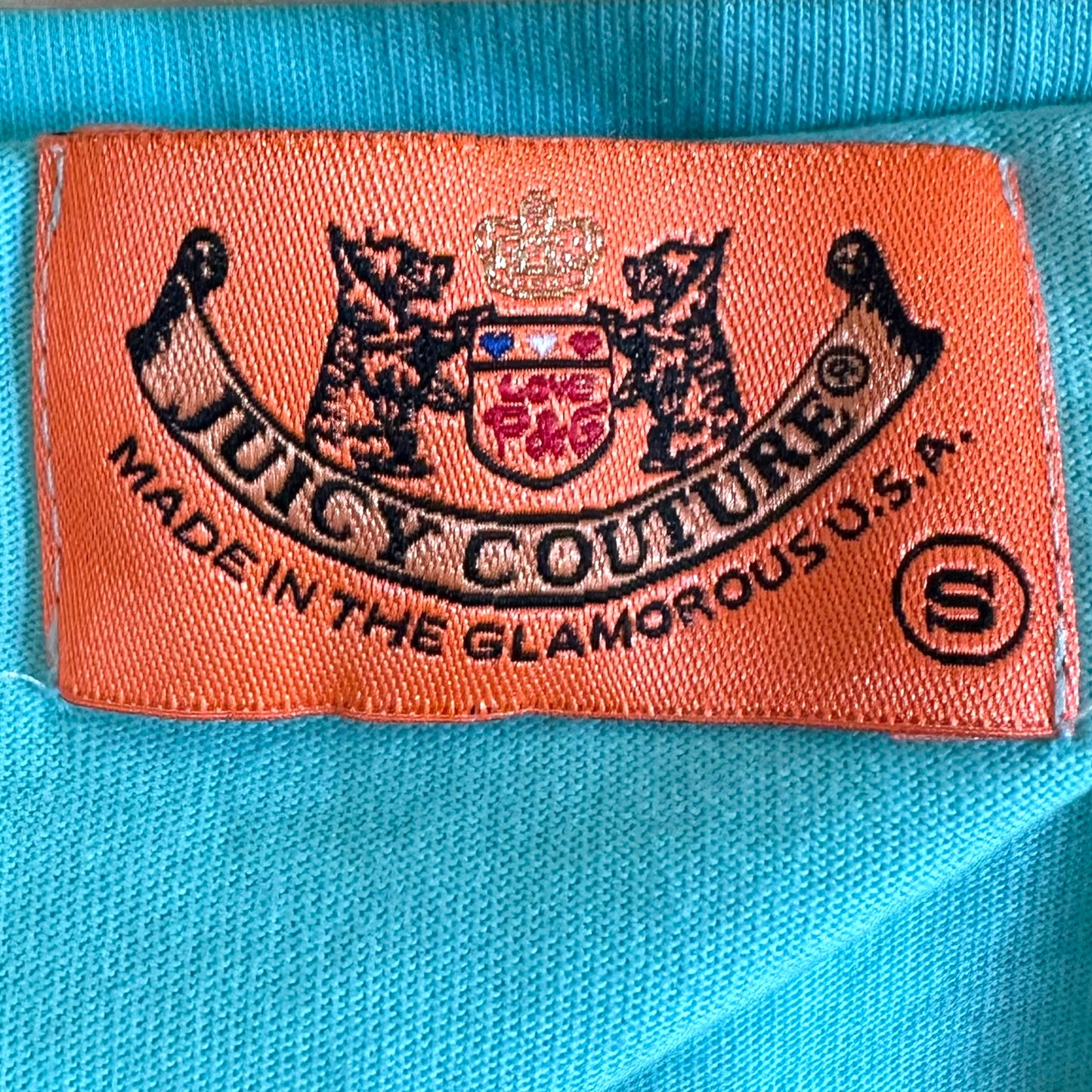 Juicy Couture Blue 'Made for Couture' Tank