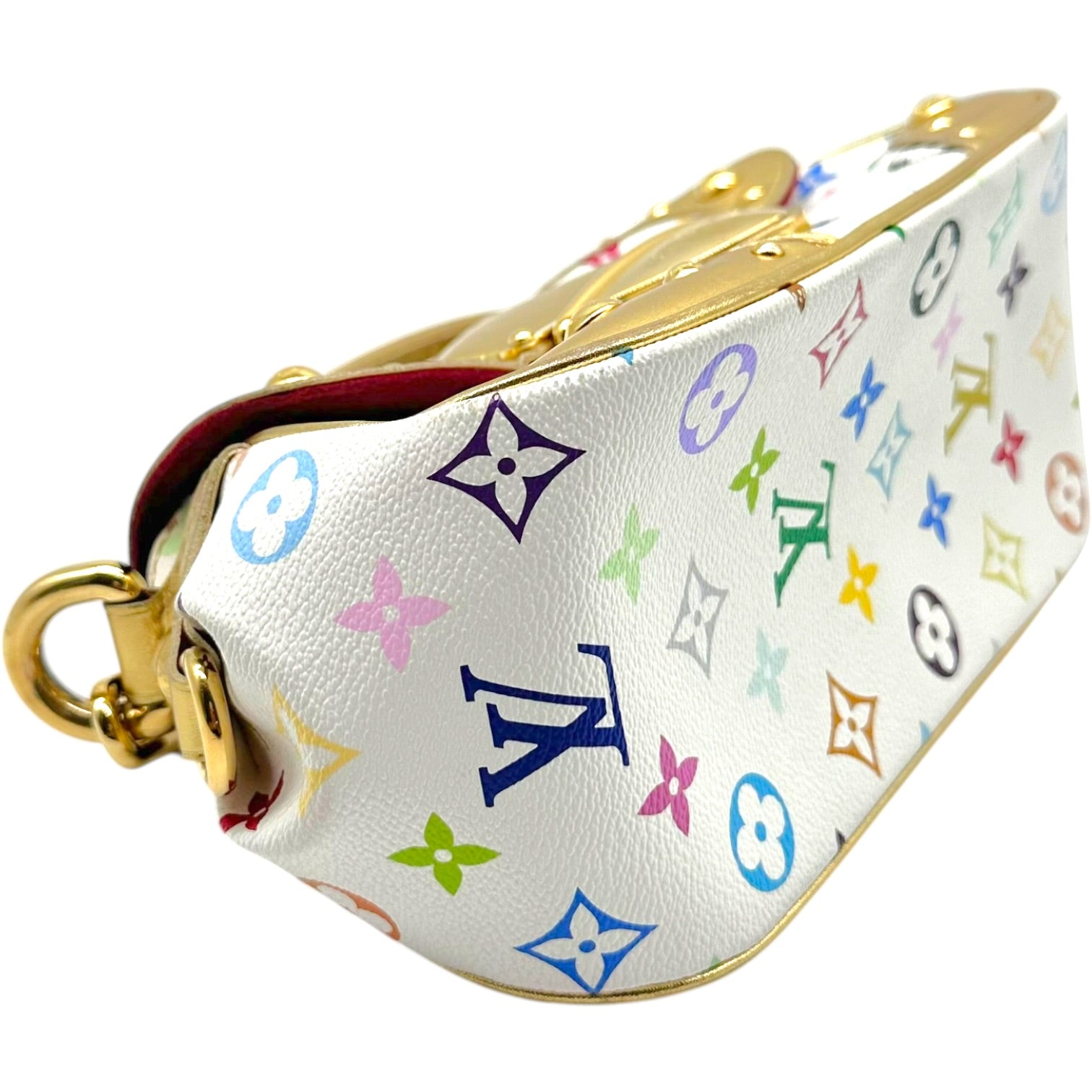Louis Vuitton Murakami Marilyn Bag White Multicolor Gold